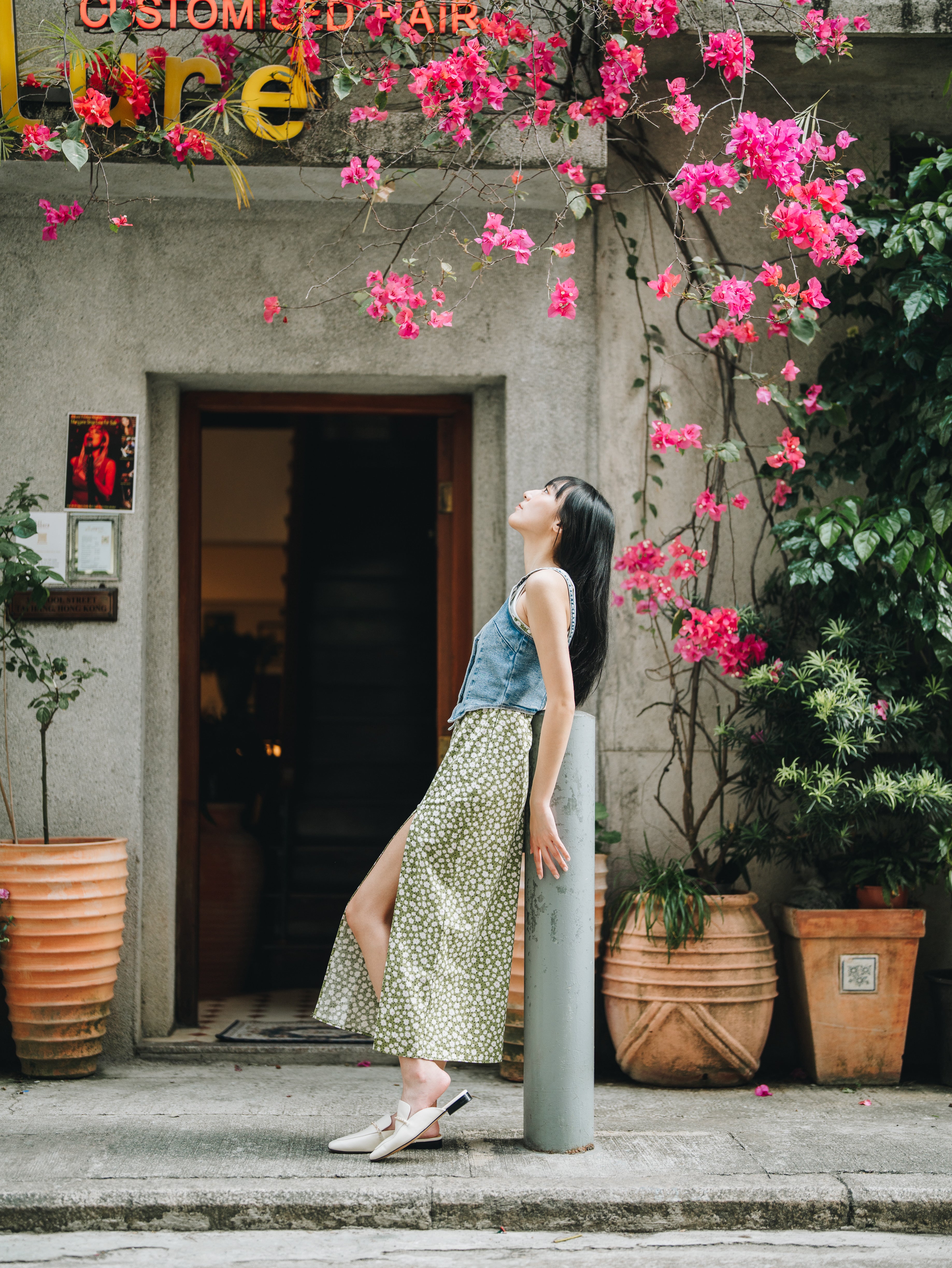 HANA Mules - White