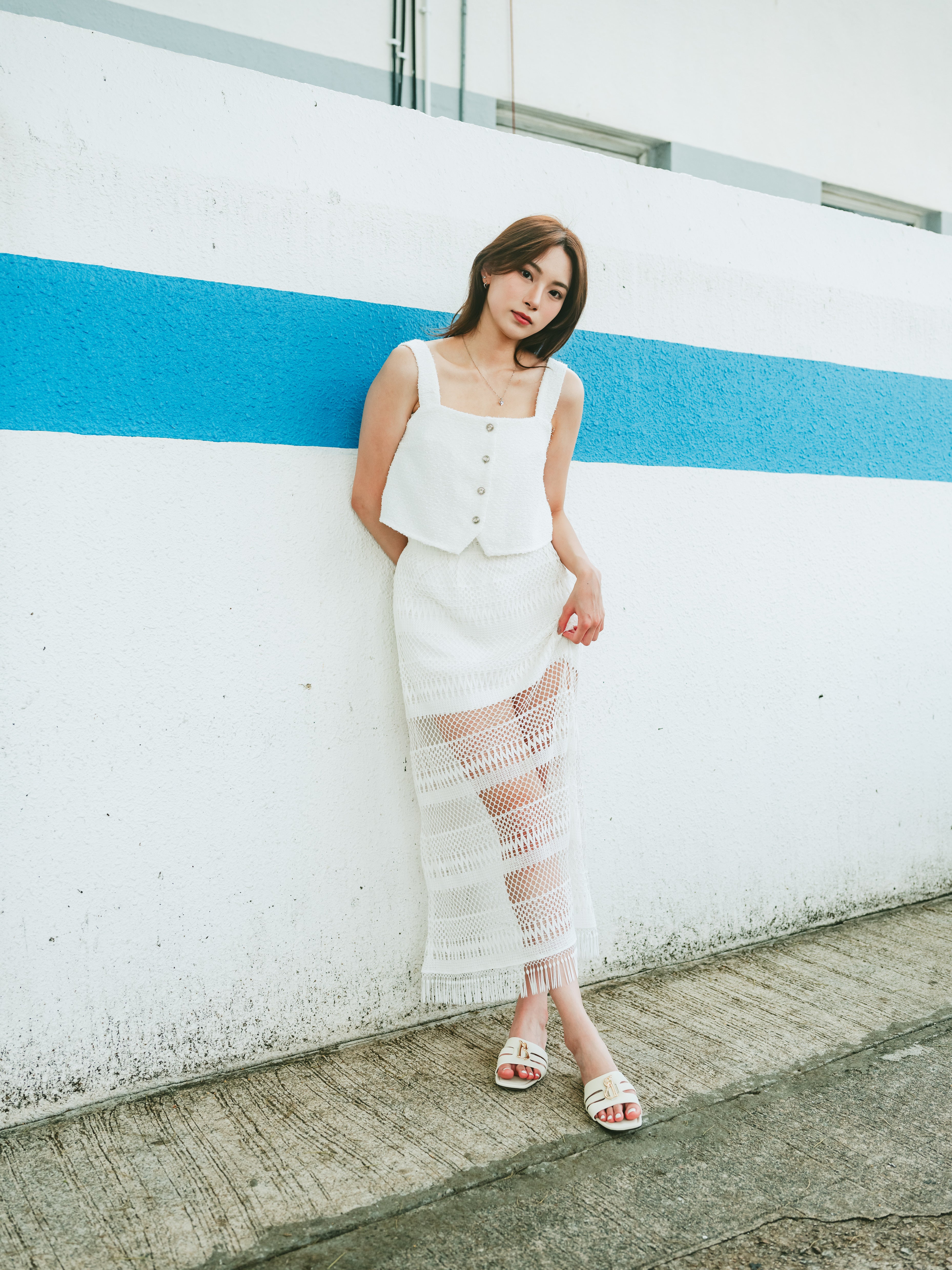 AVYLN Sandals - White