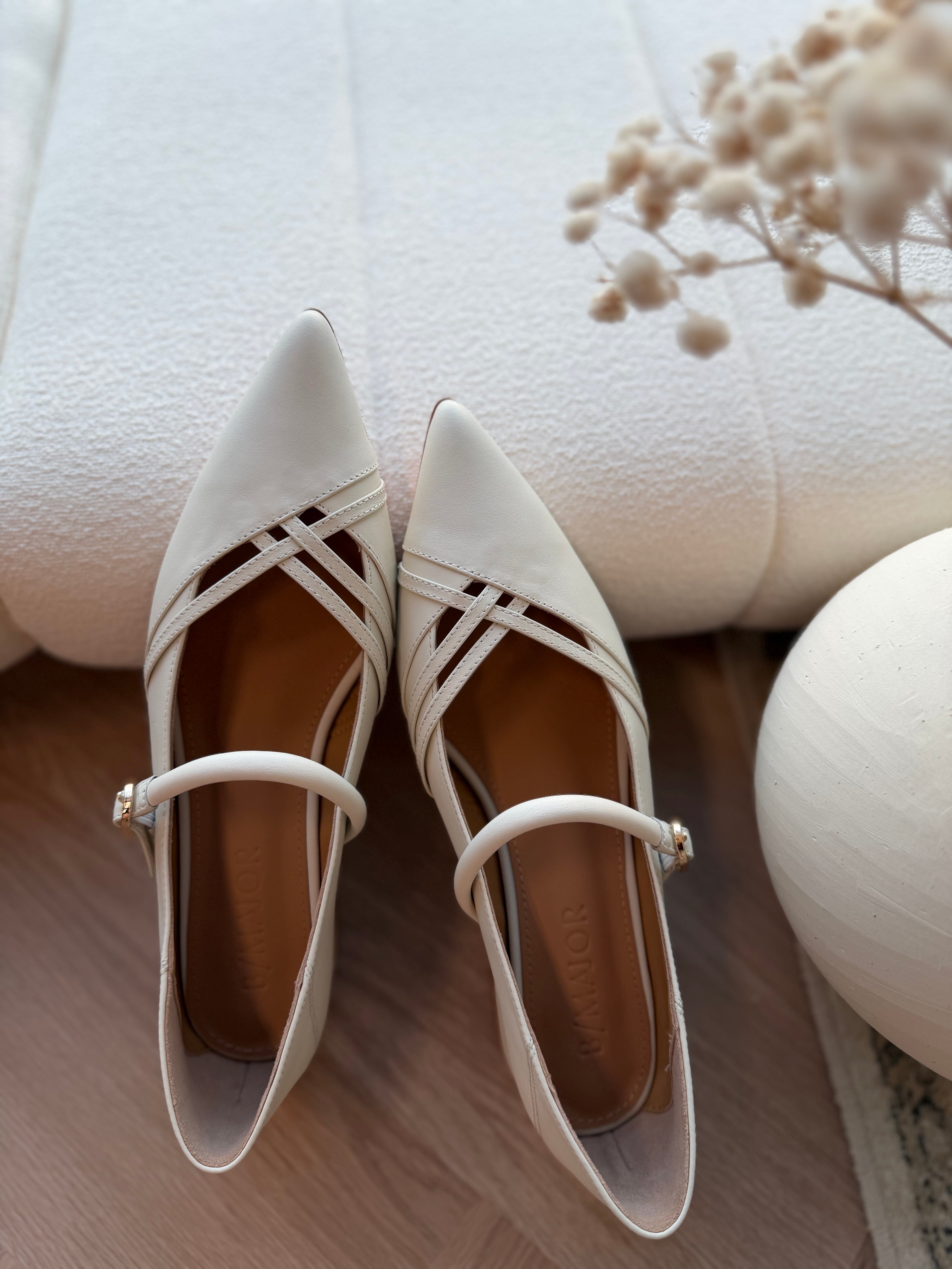 ✨GIANNA Flats - Special Edition (All White)