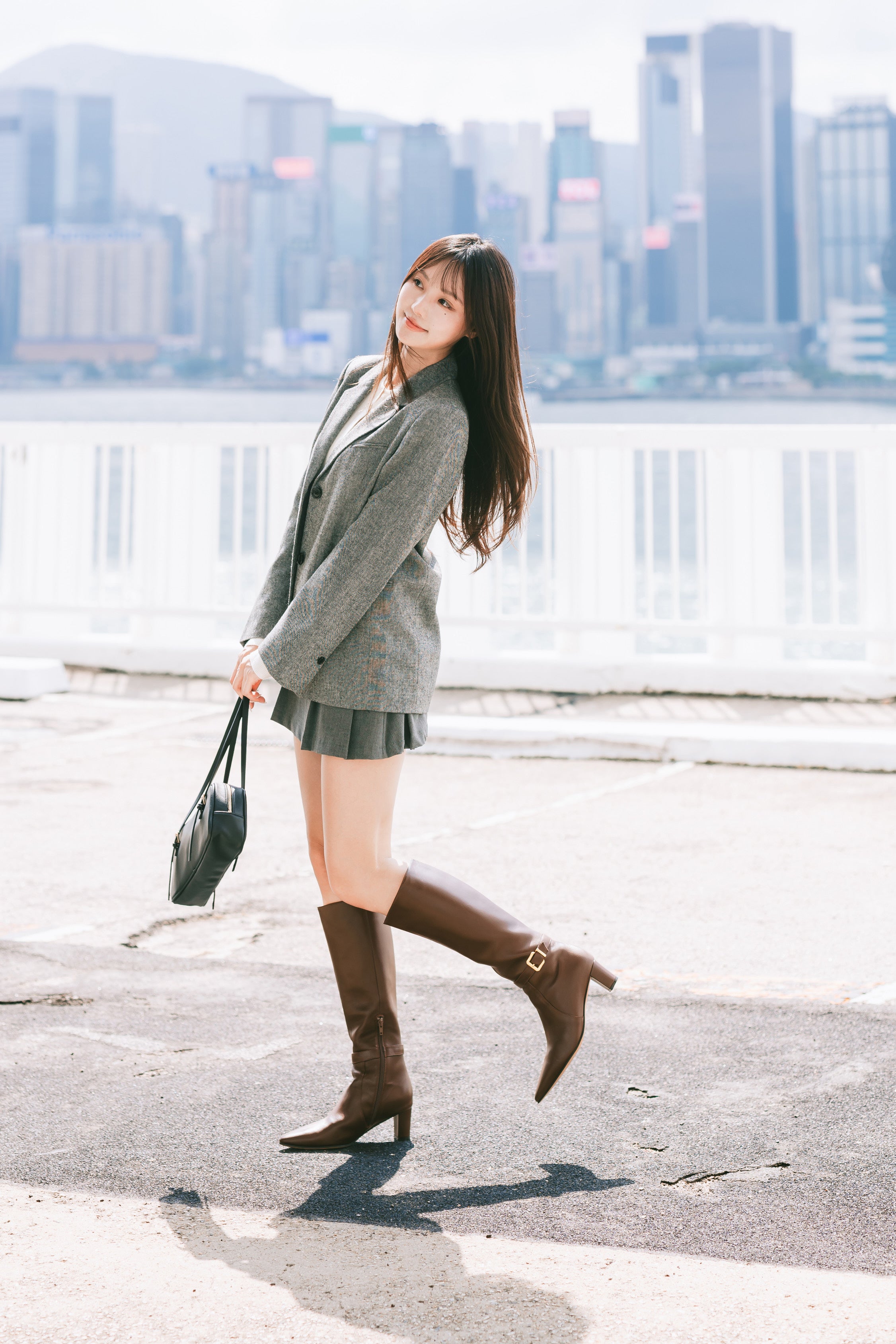 SYLVIA BOOTS - BROWN