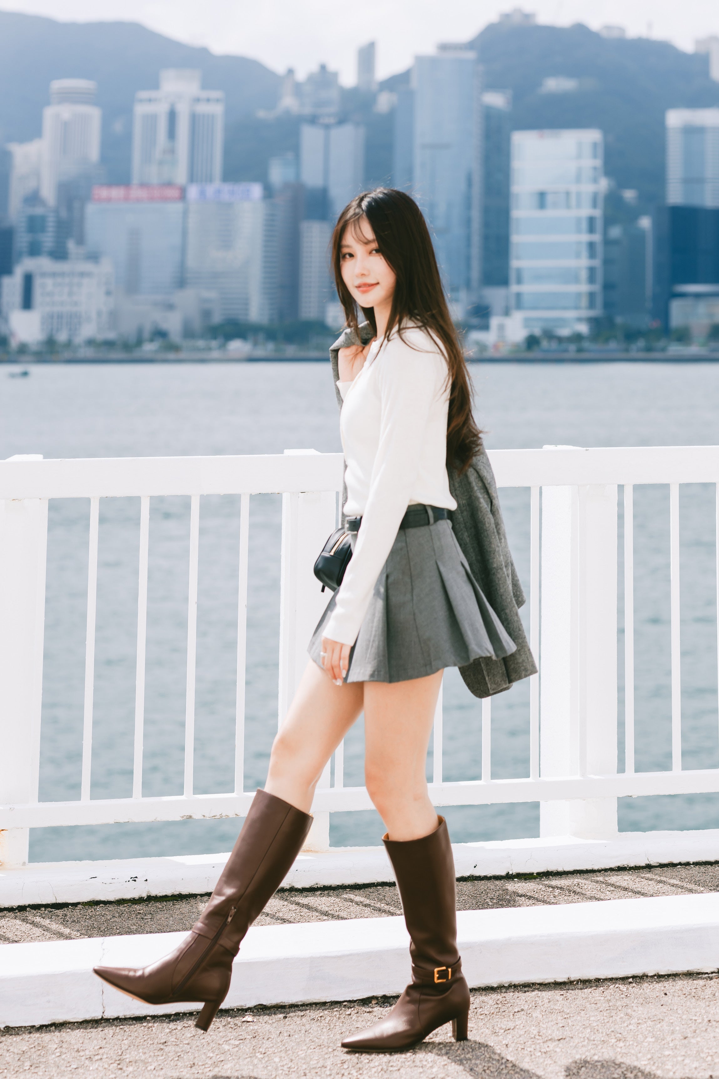 SYLVIA BOOTS - BROWN