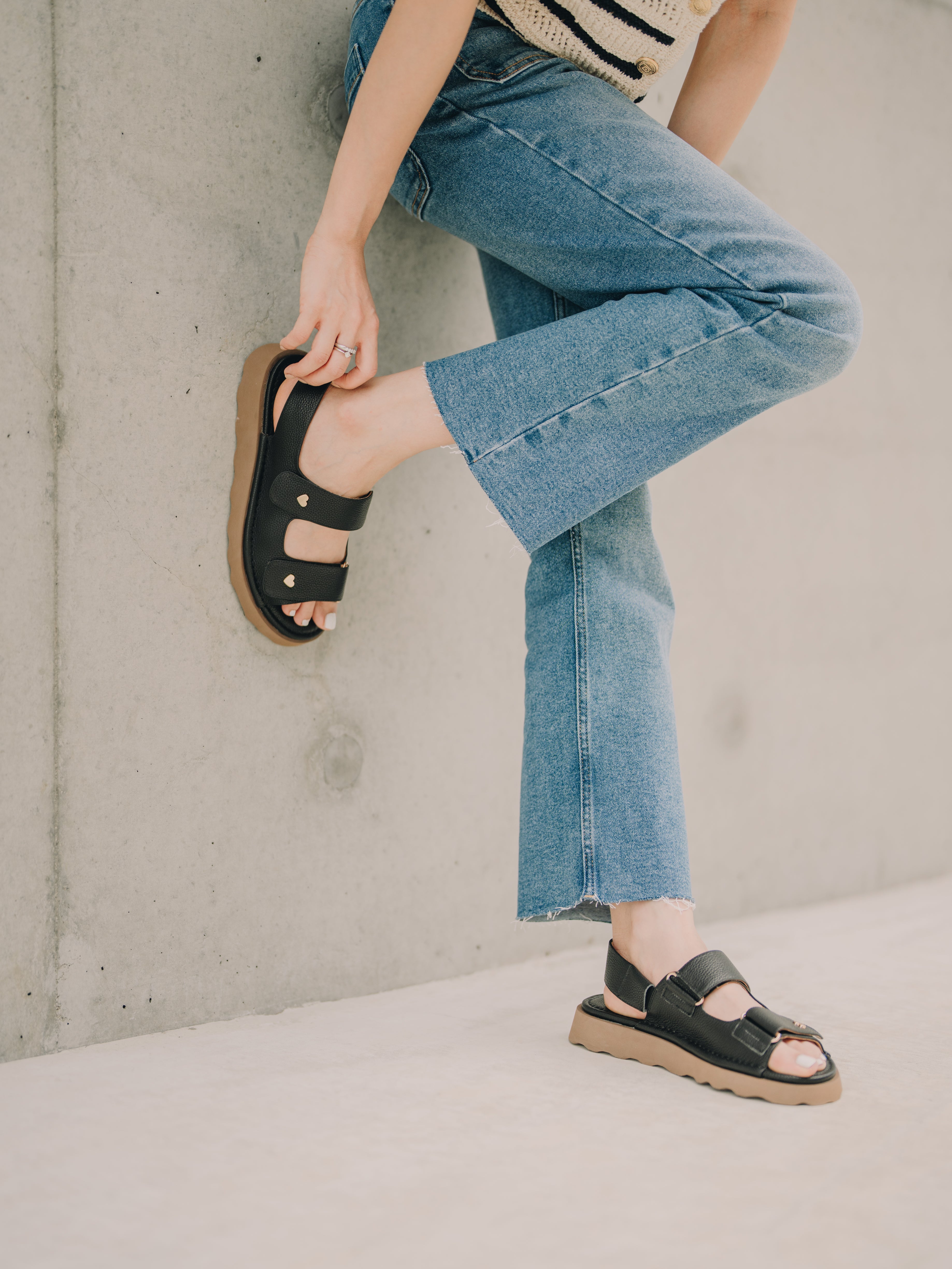 LAVIDA Sandals - Black