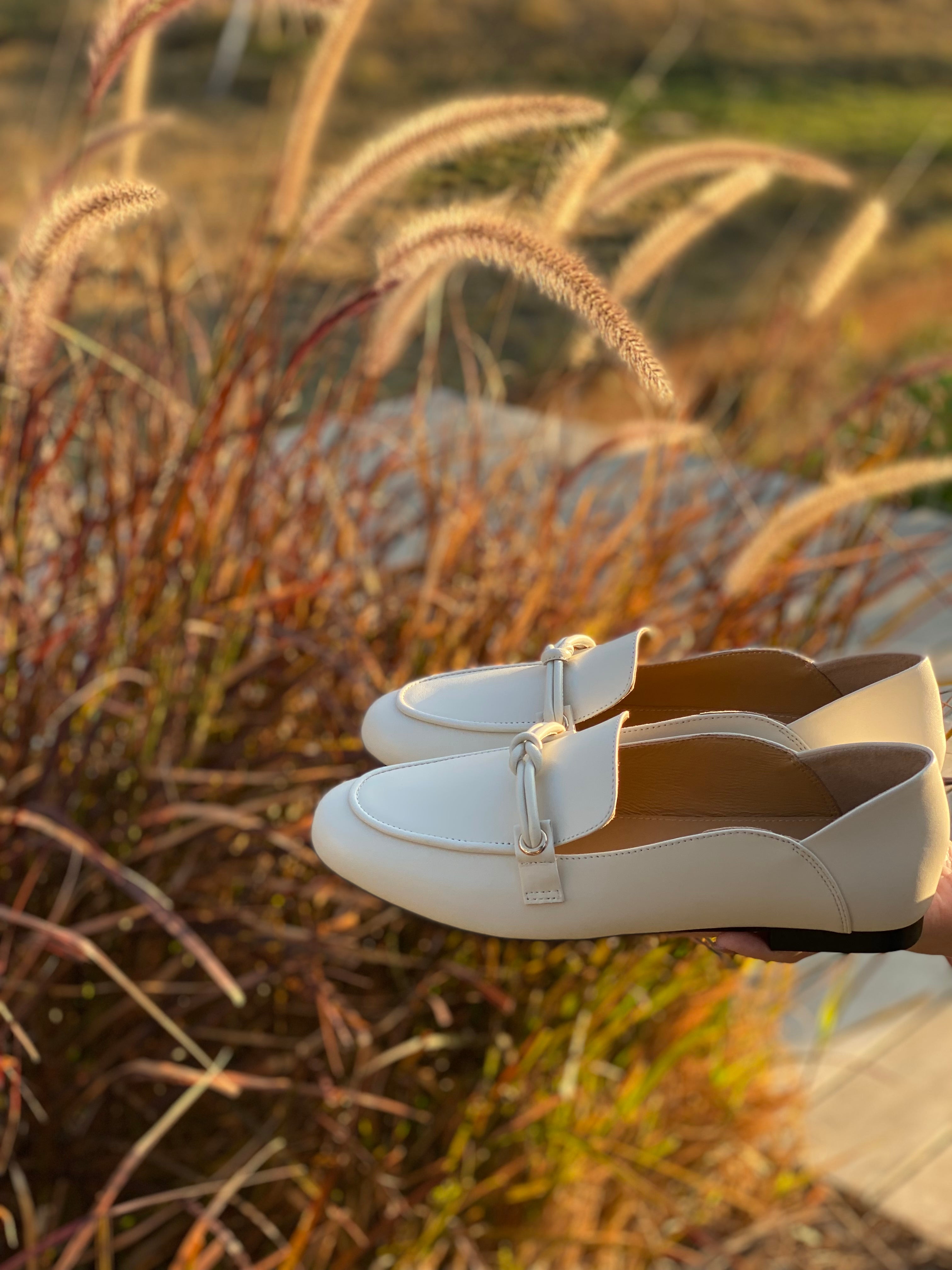 RILA Loafers - White