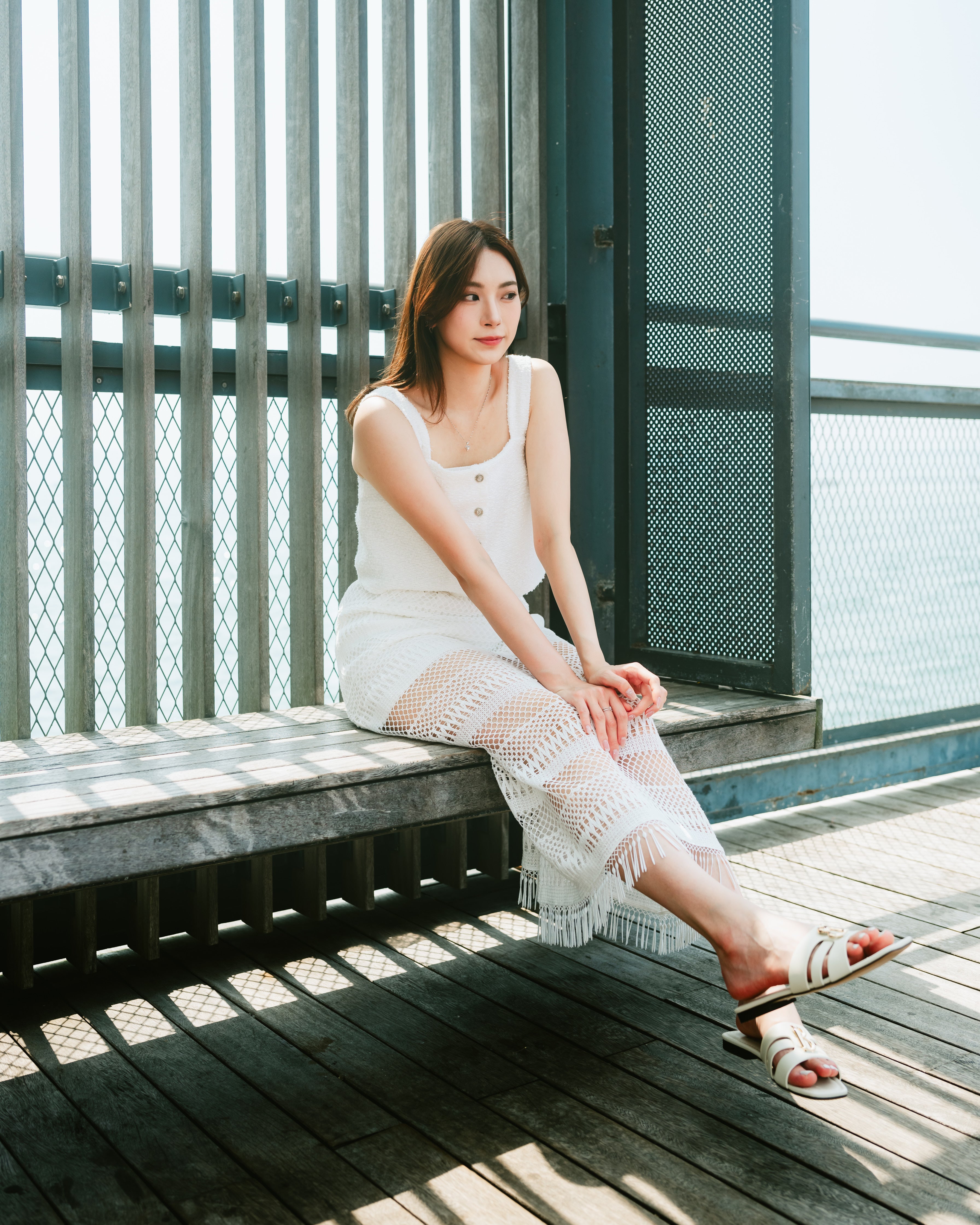 AVYLN Sandals - White