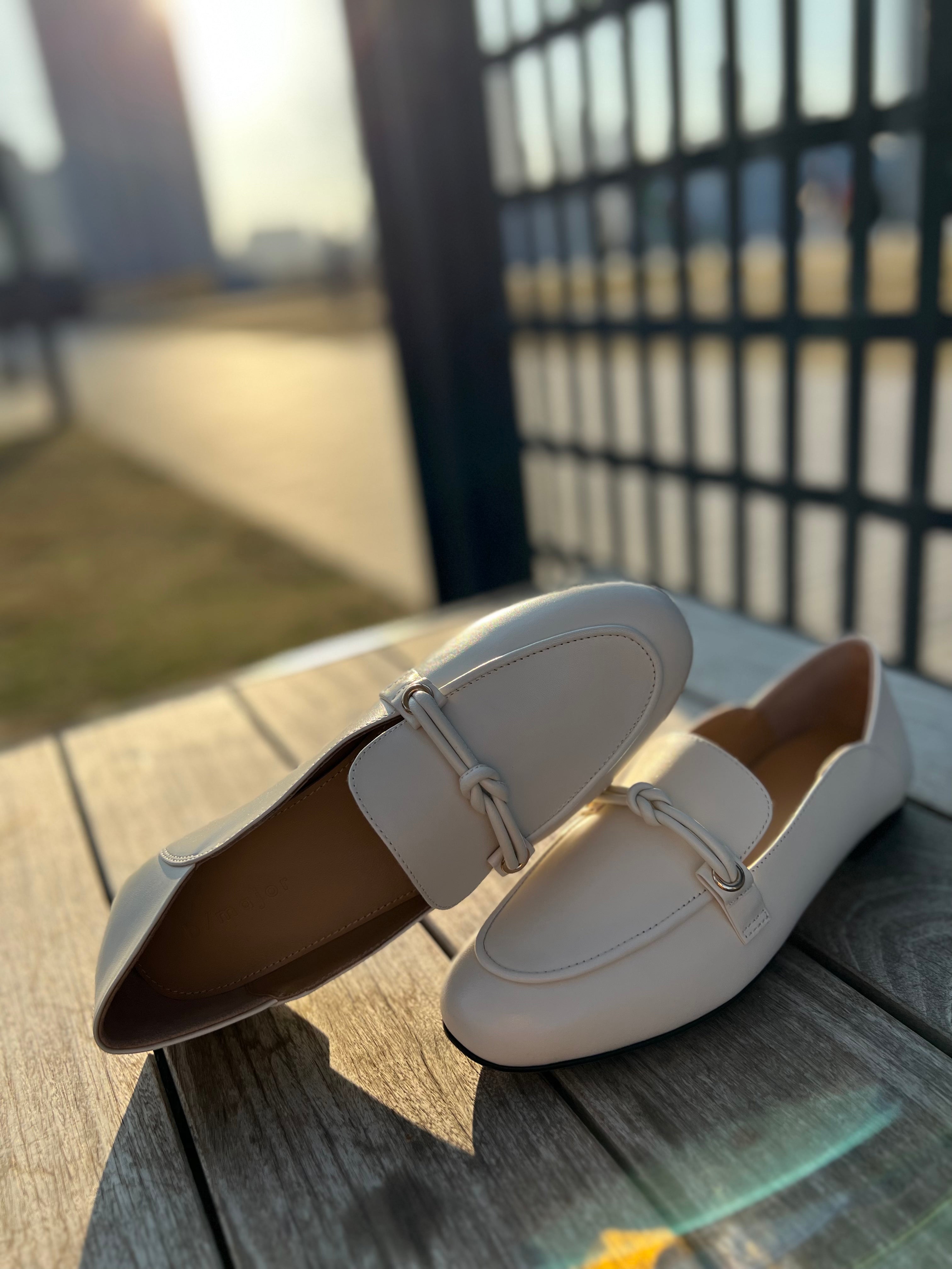RILA Loafers - White
