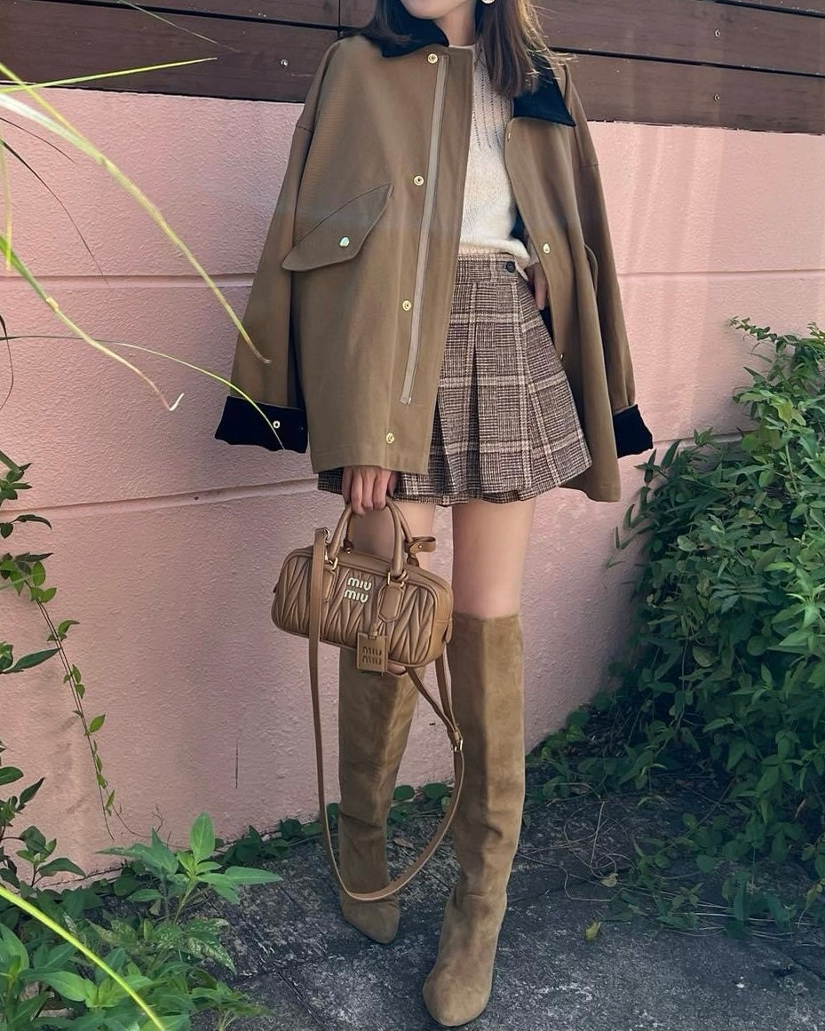 FERRO Khaki Suede