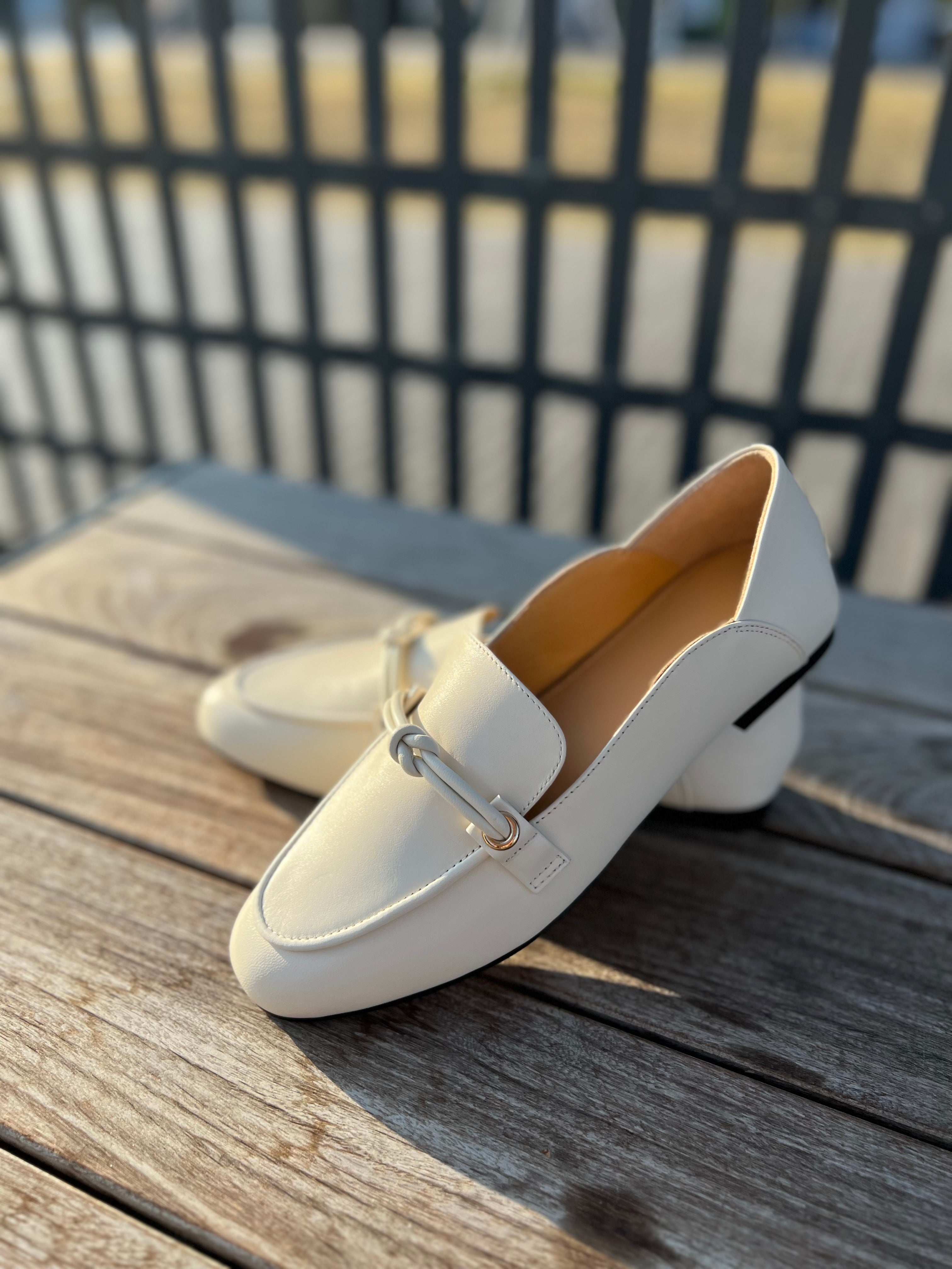 RILA Loafers - White