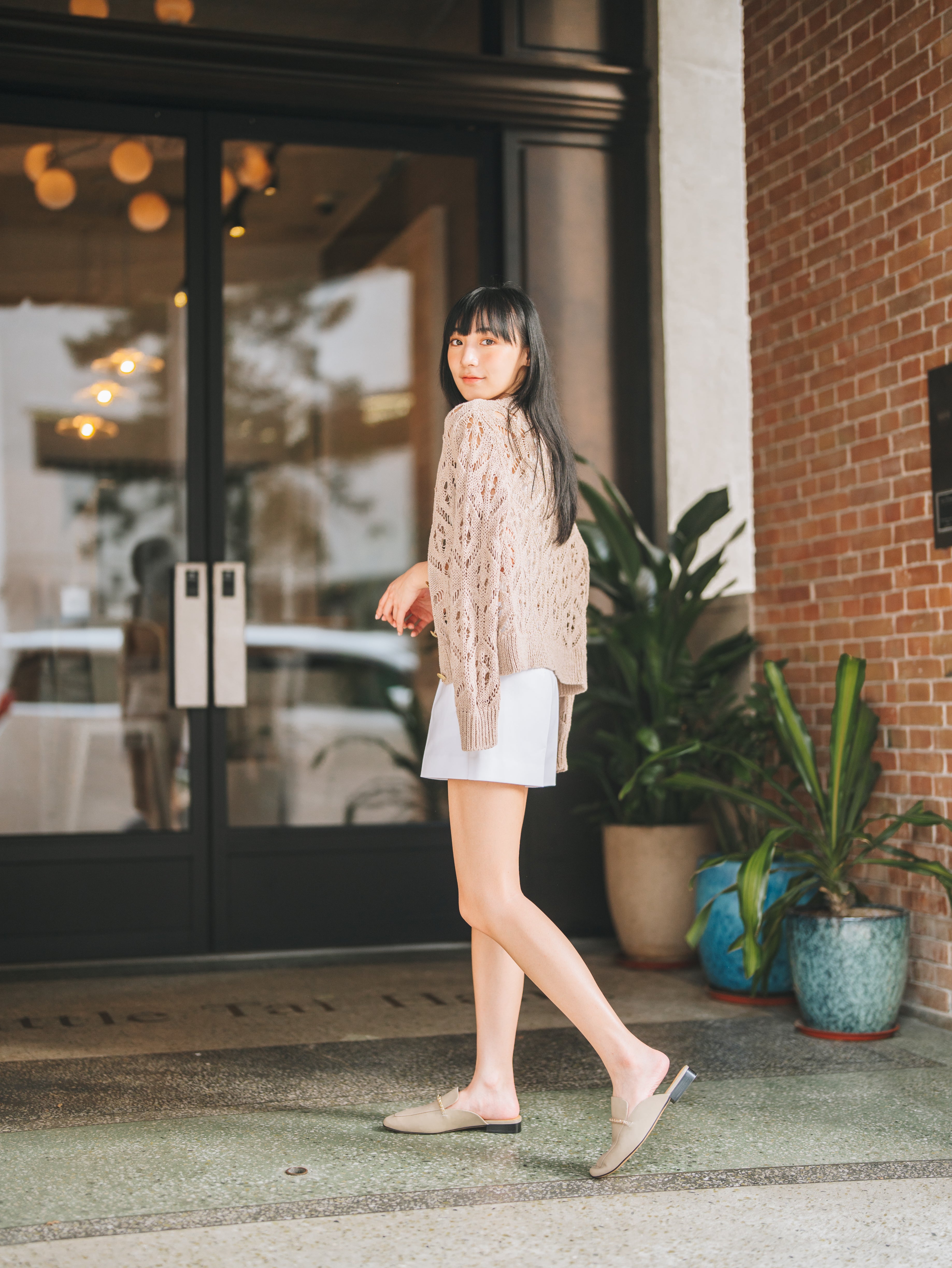 HANA Mules - Beige