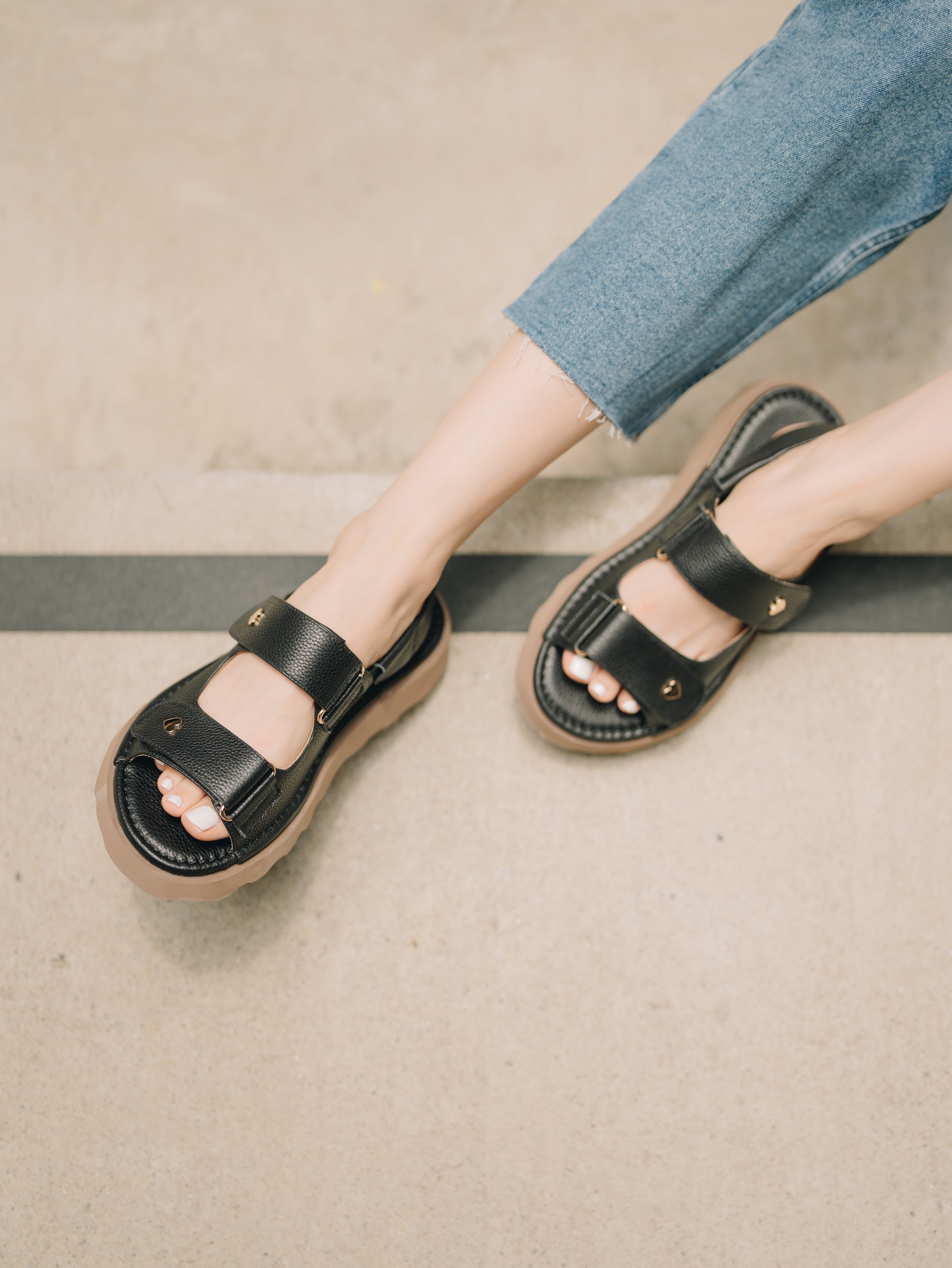 LAVIDA Sandals - Black