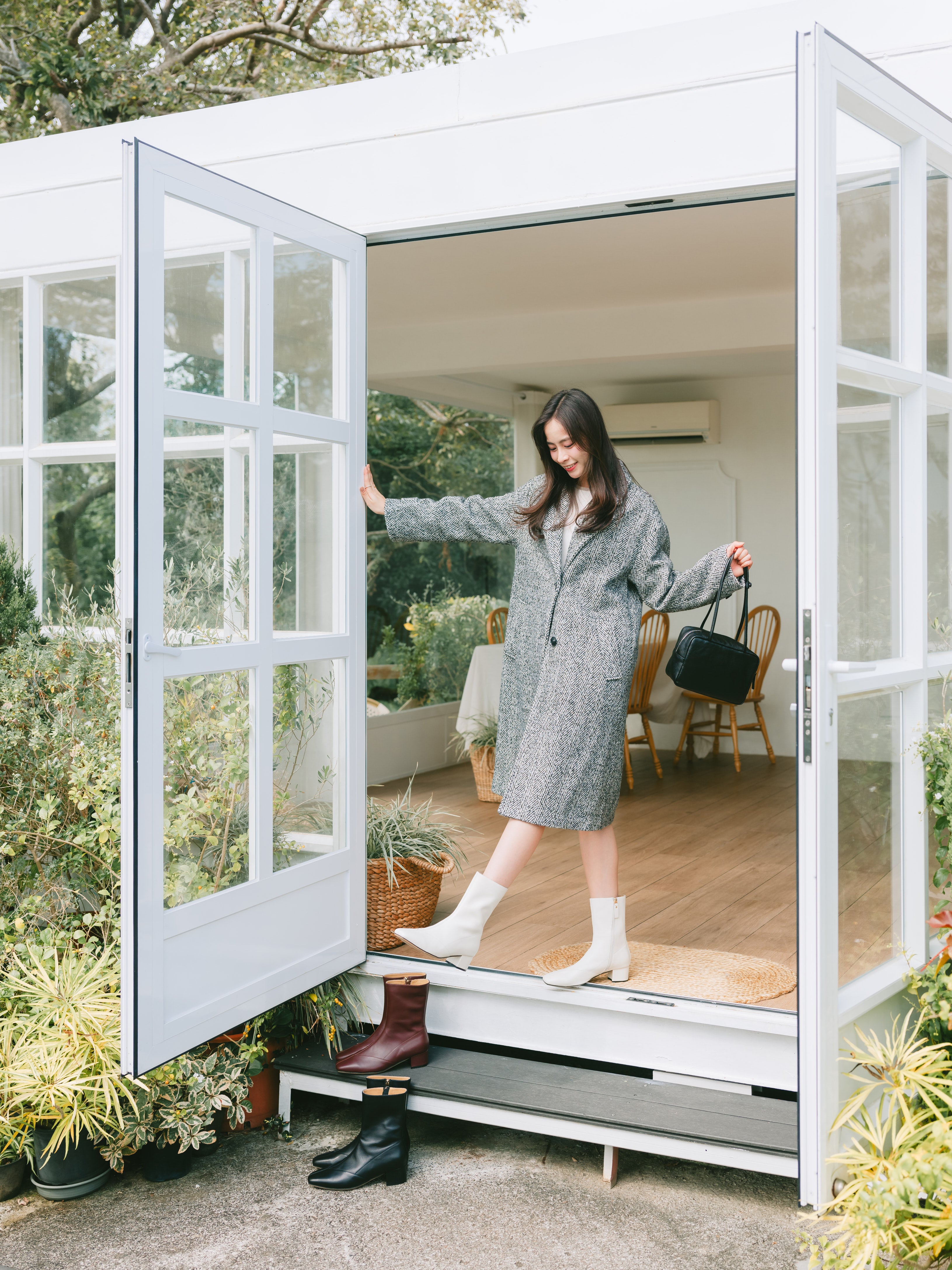 ZOEY BOOTS - WHITE (pre-order 2 weeks)