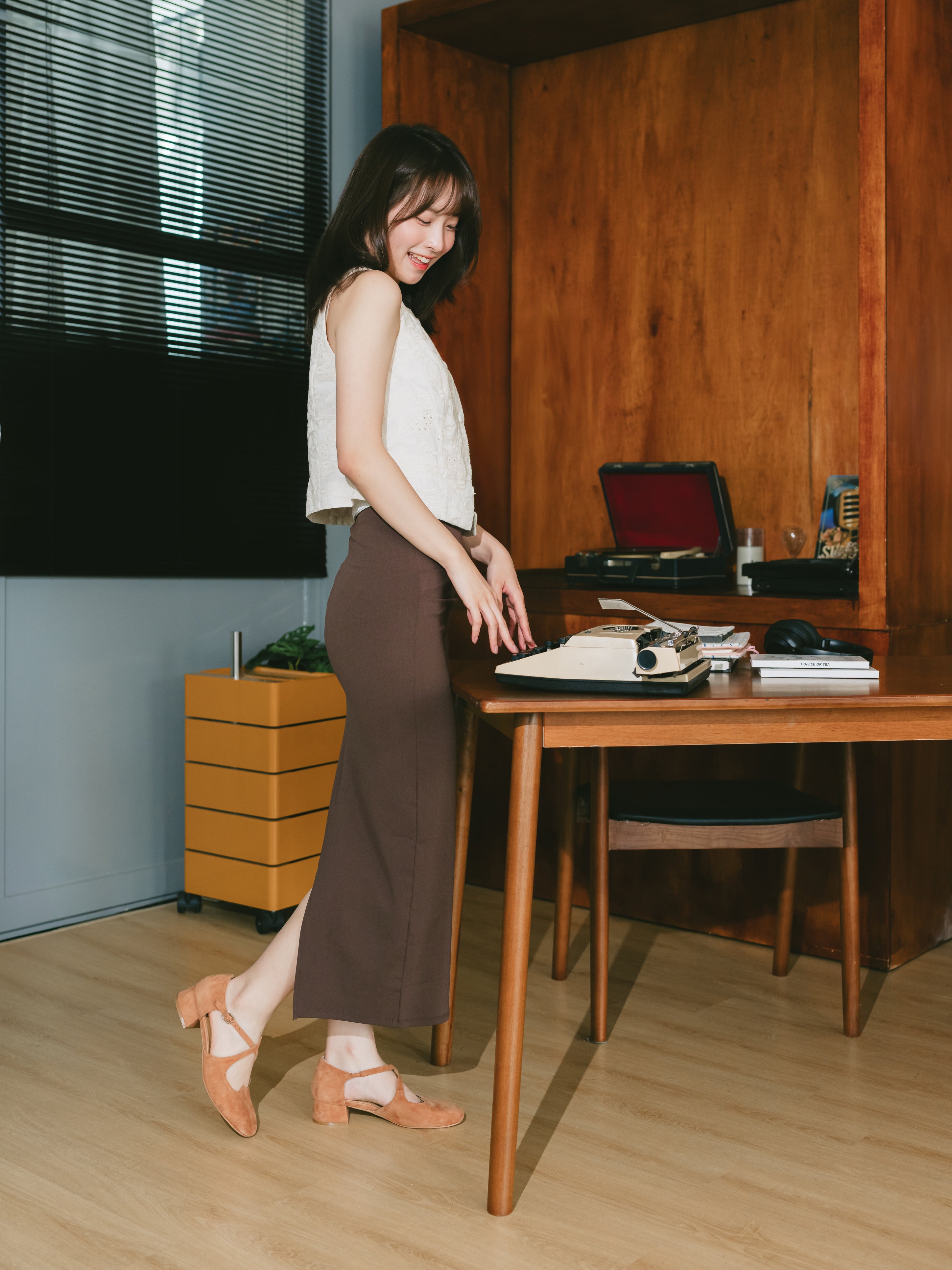Jenna Heels - Brown