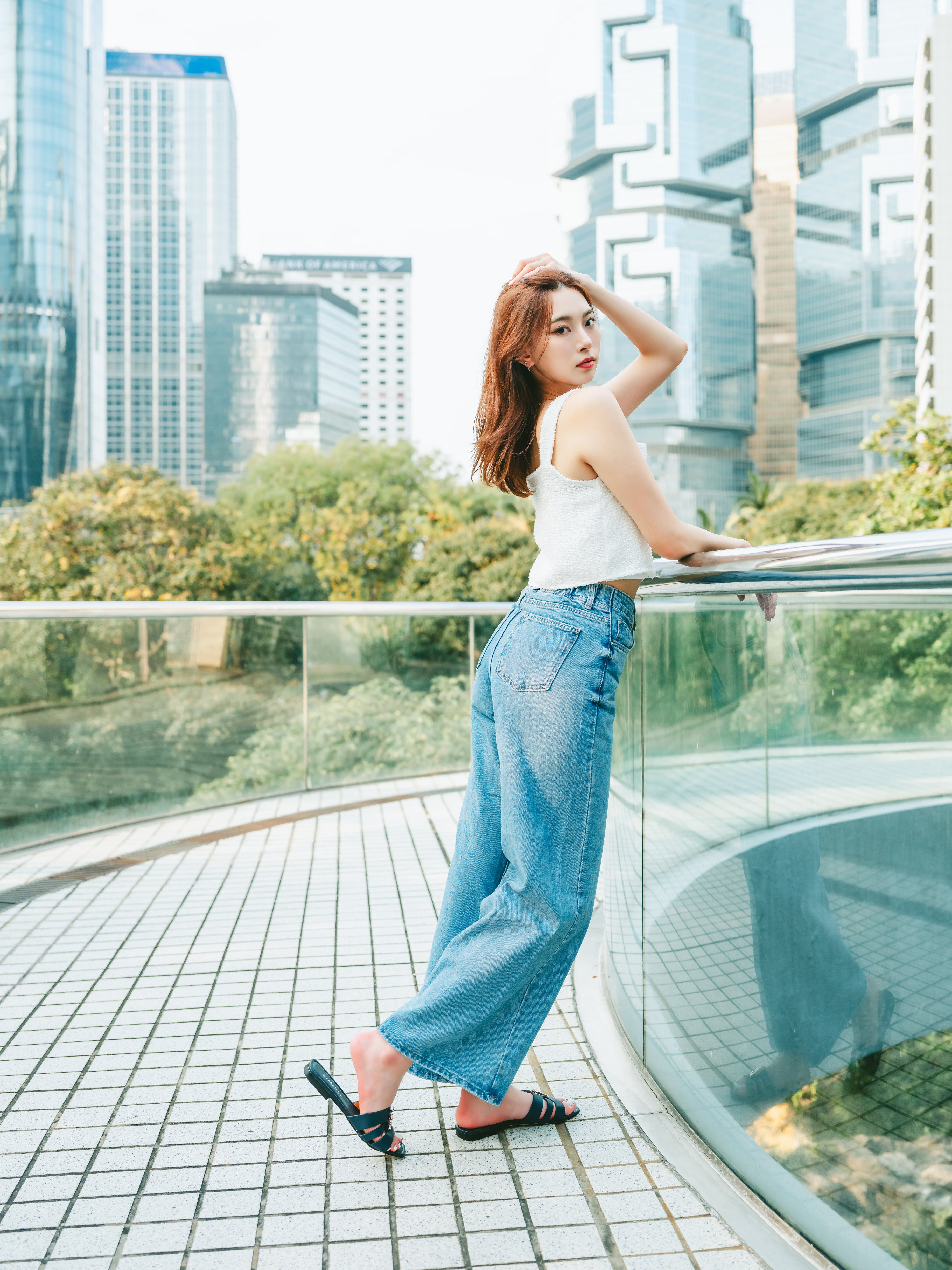 AVYLN Sandals - Navy