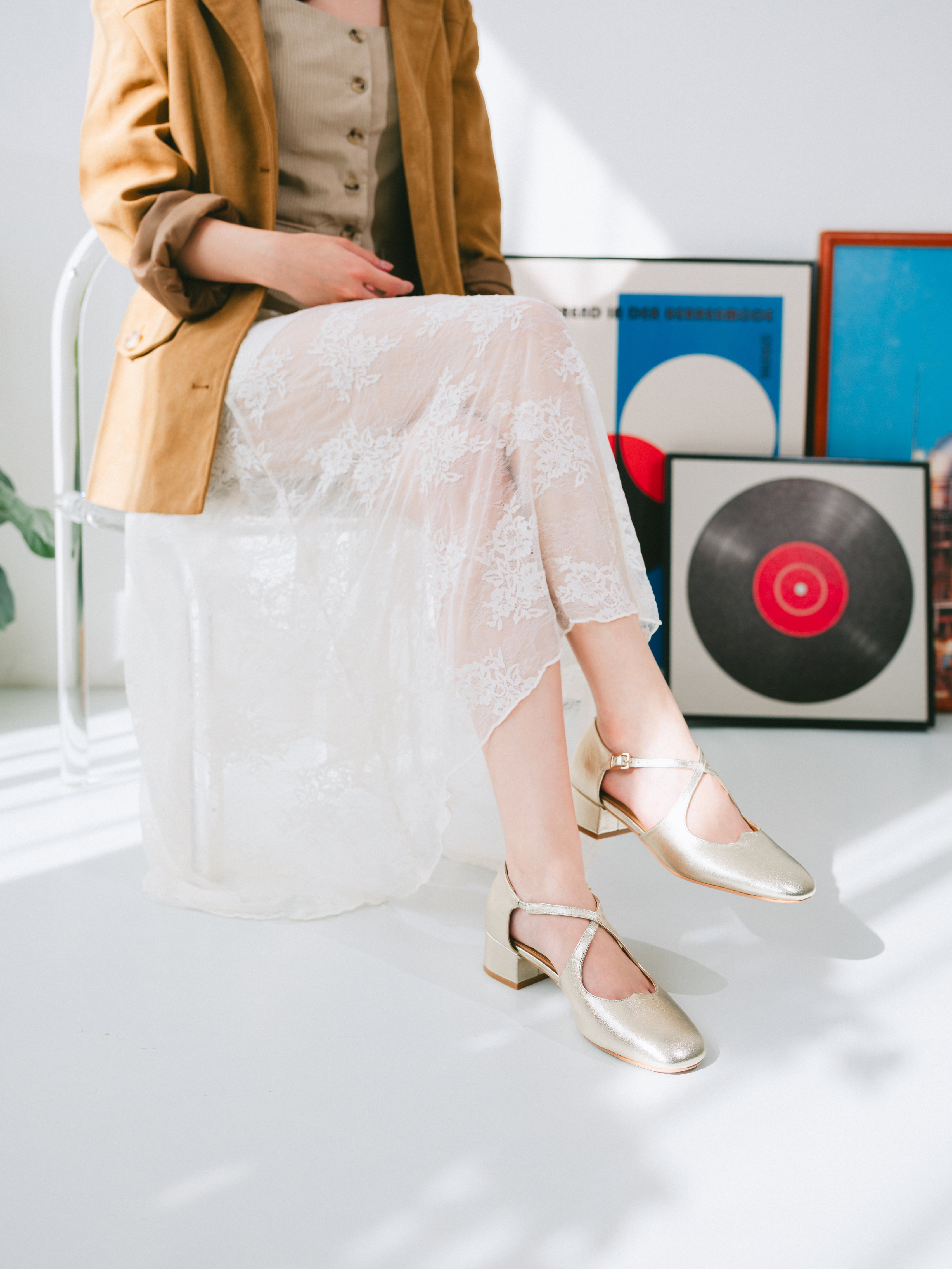 Jenna Heels - Gold