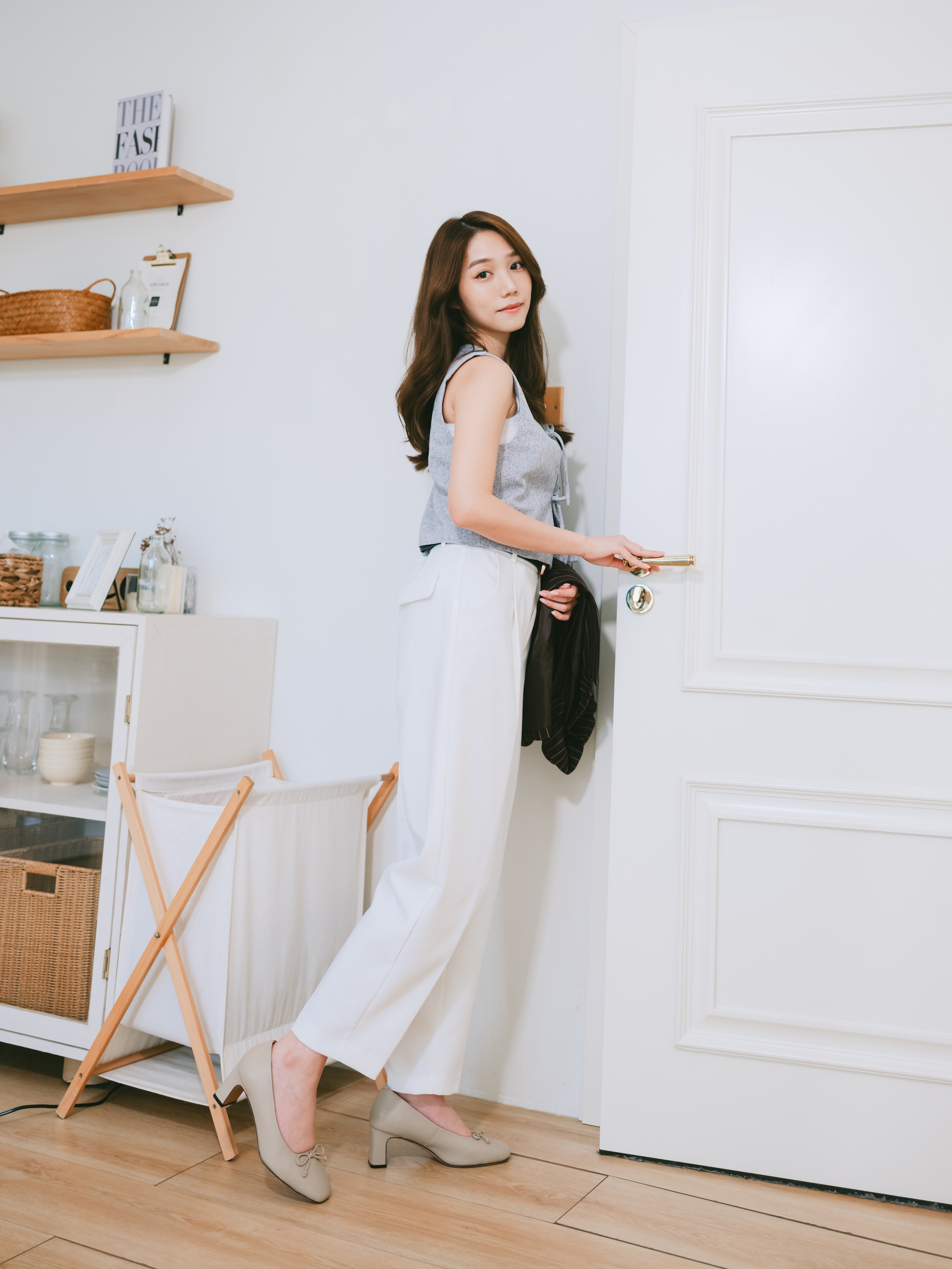 Abby Heels - Grey (pre-order 2 weeks)