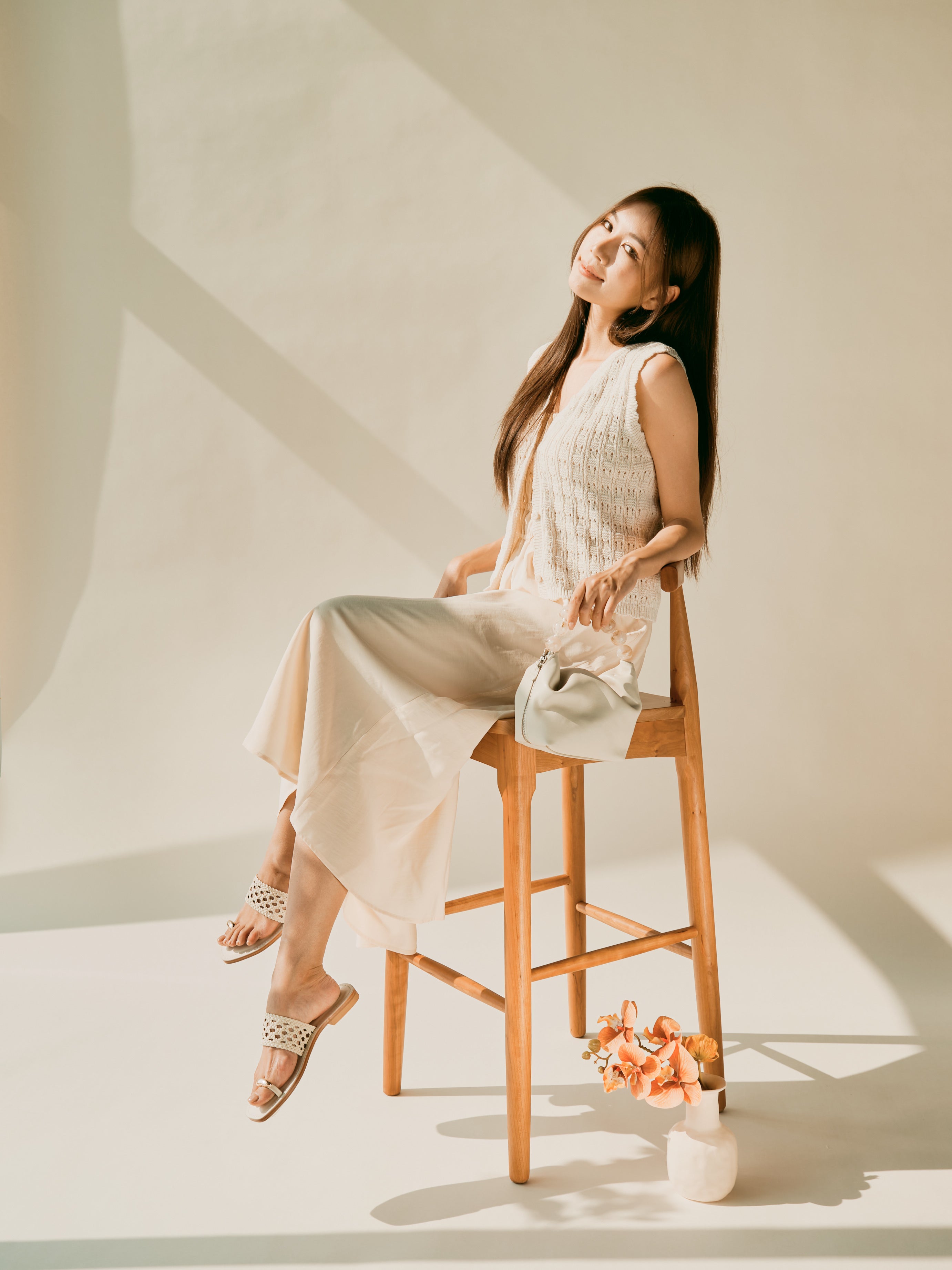 LEAH Sandals - White