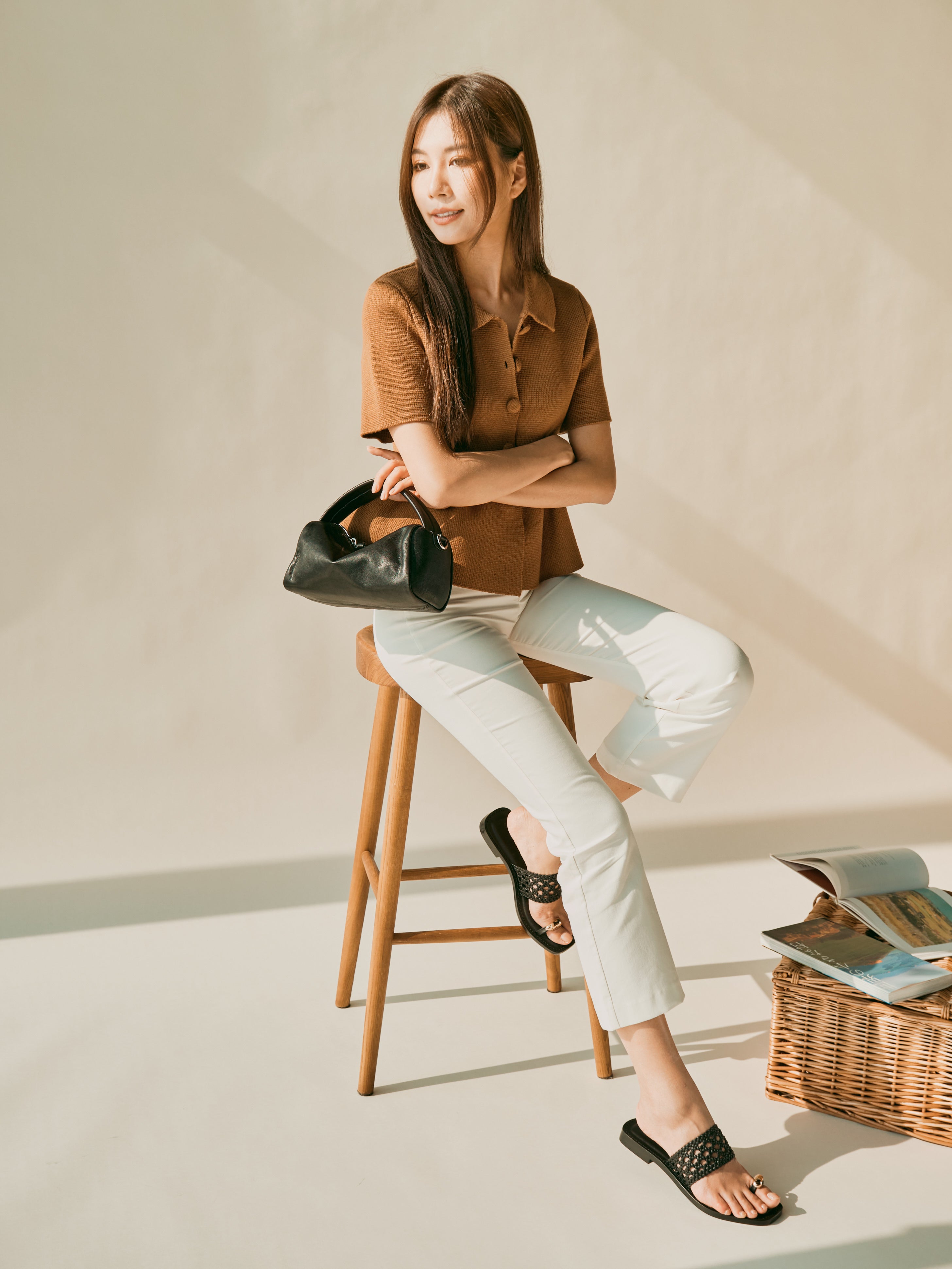 LEAH Sandals - Black (pre-order 1-2 weeks)