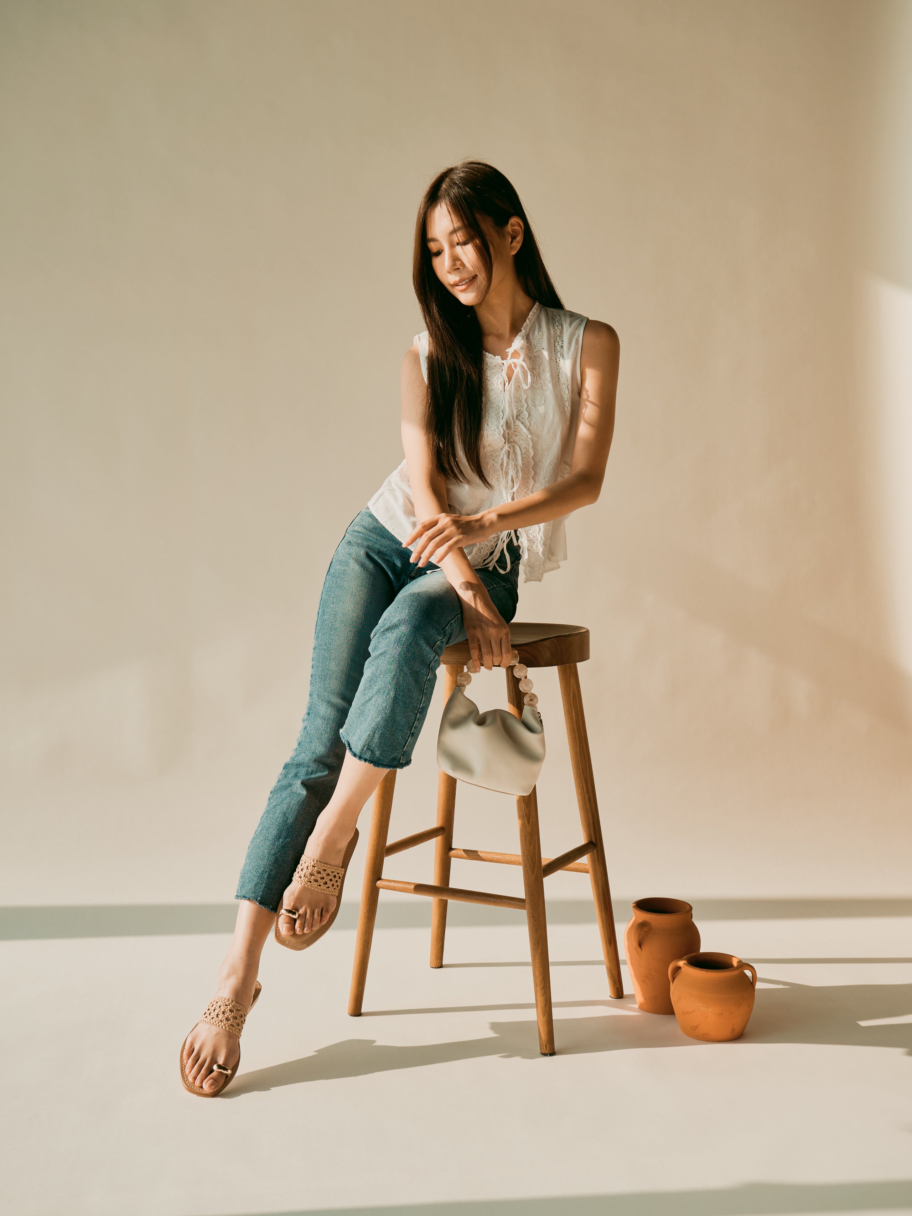 LEAH Sandals - Mocha