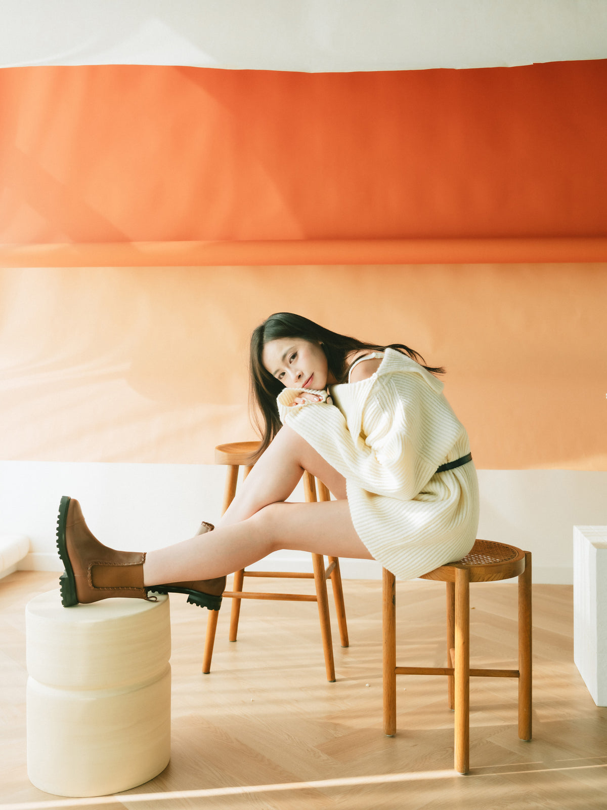 PANSY Boots - Brown (pre-order 1-2 weeks)