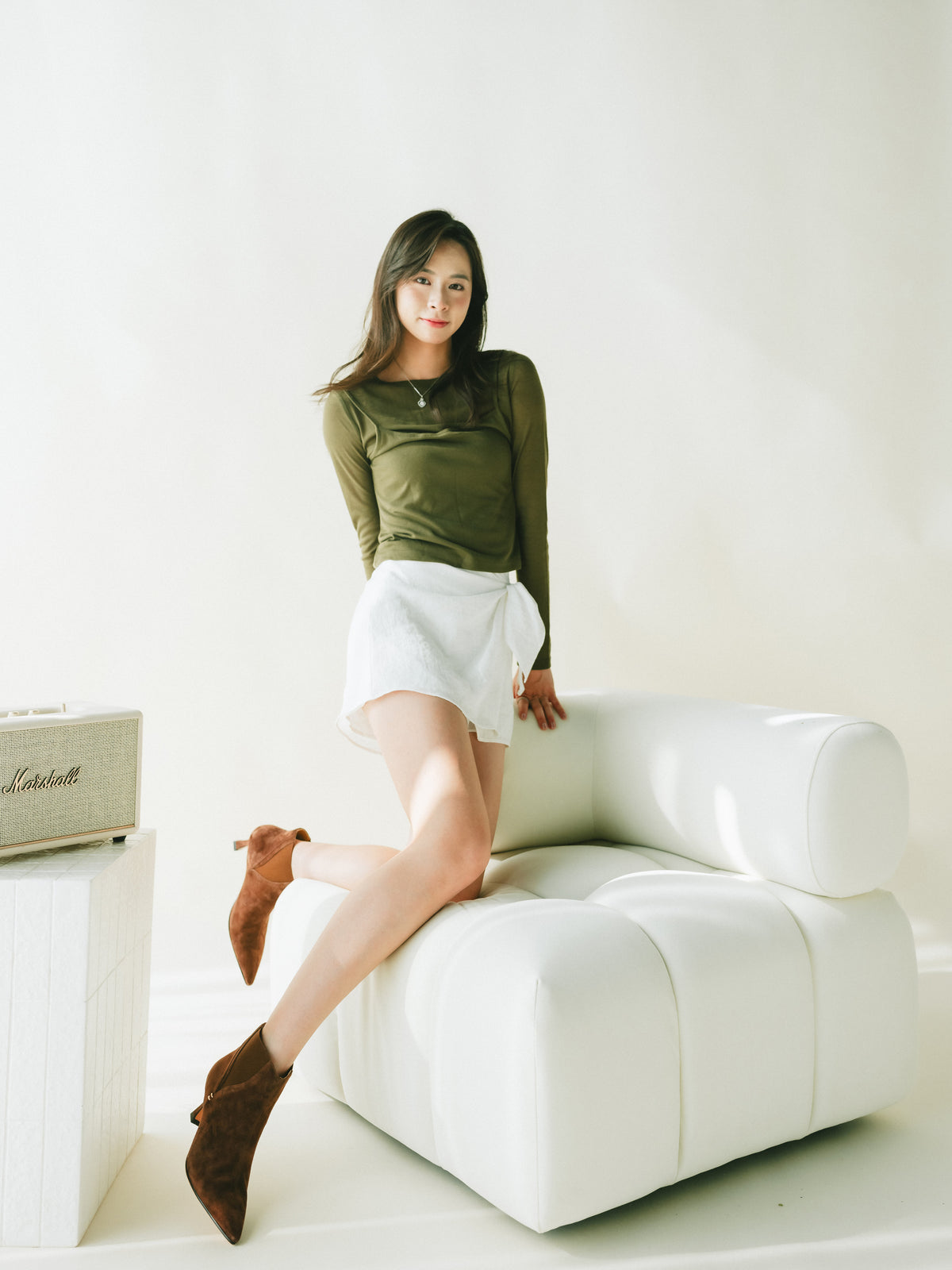 FEANNA BOOTS - BROWN SUEDE (pre-order 1-2 weeks)