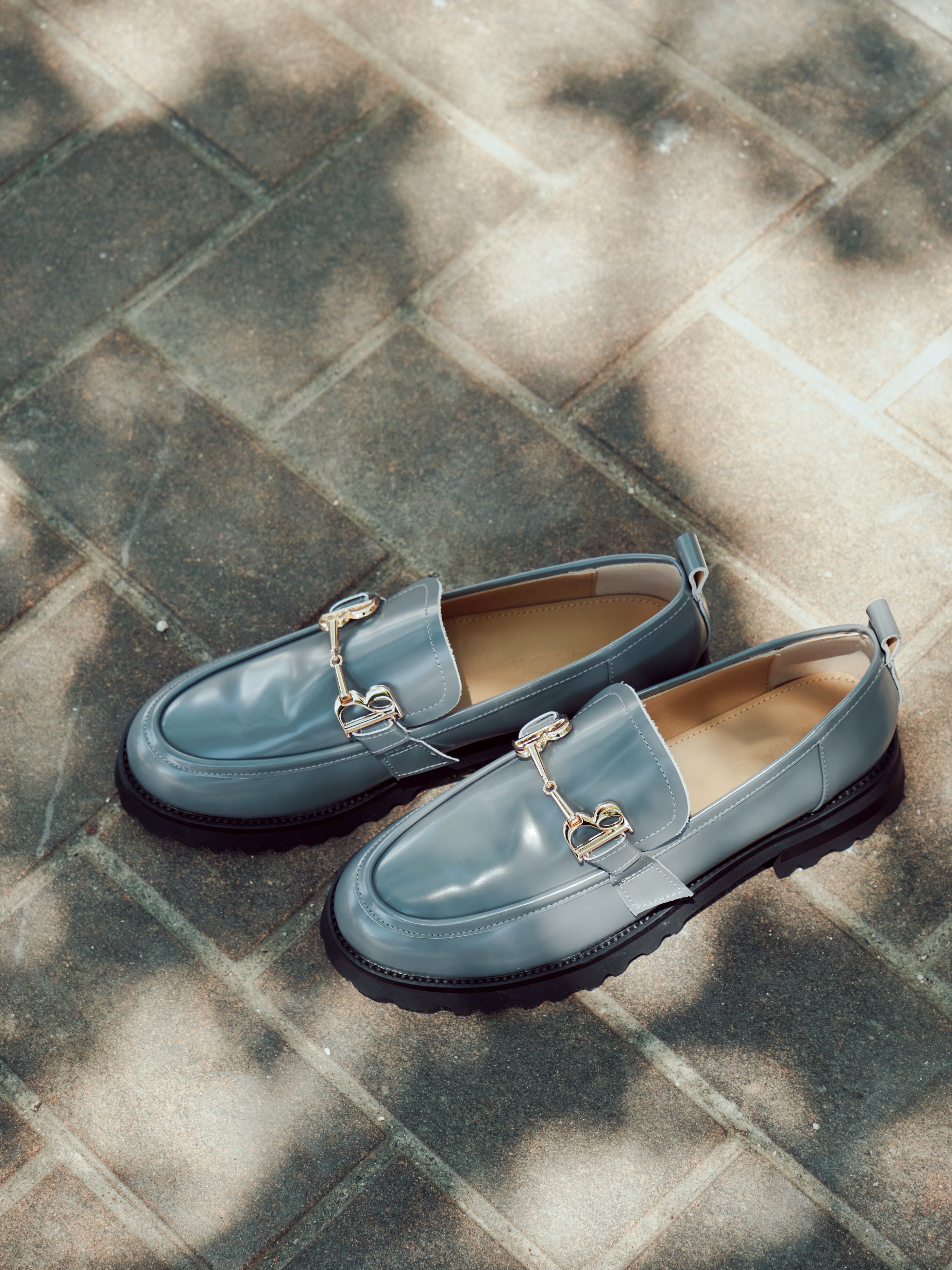 MYRA Loafers - Grey