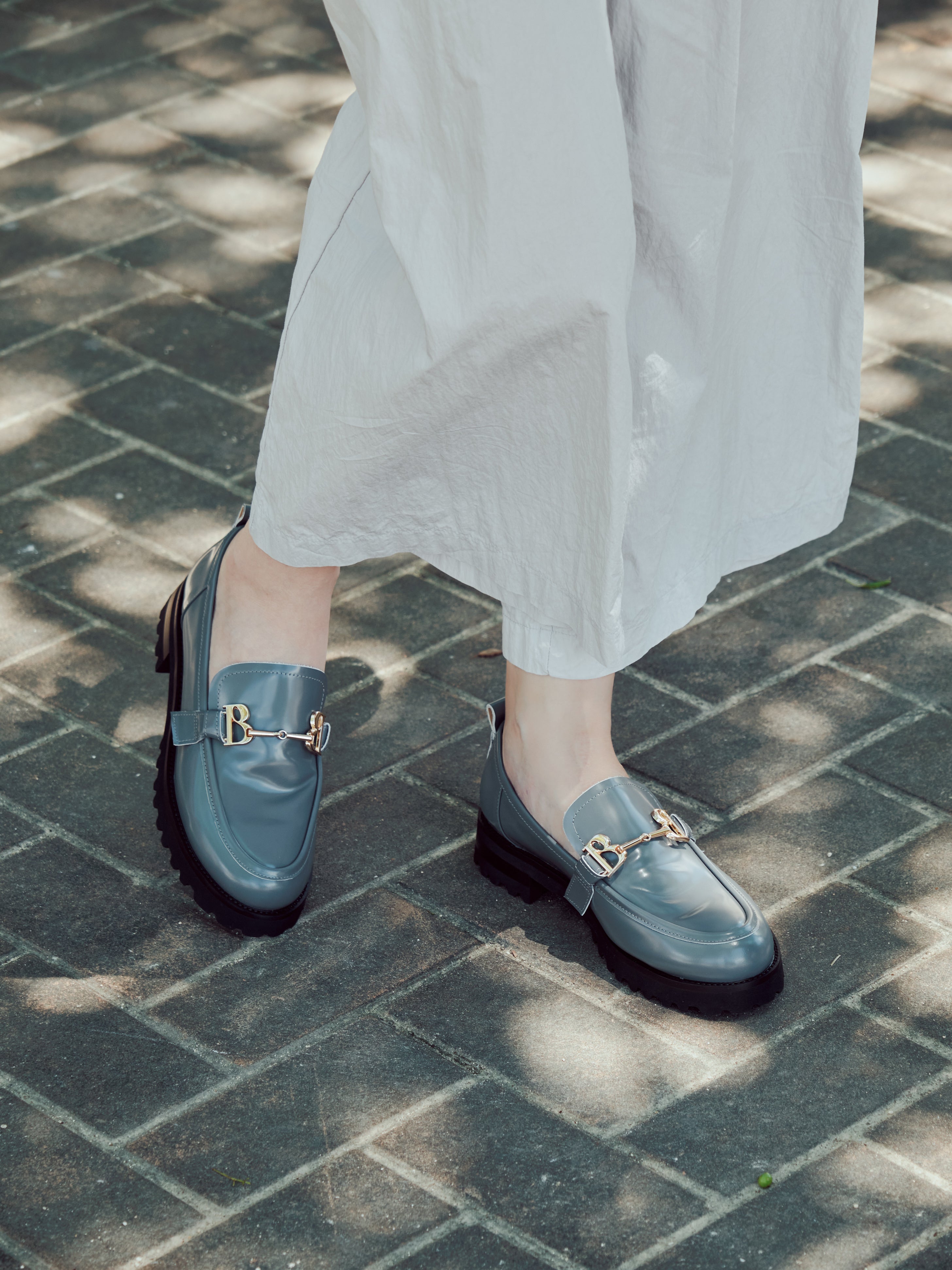 MYRA Loafers - Grey