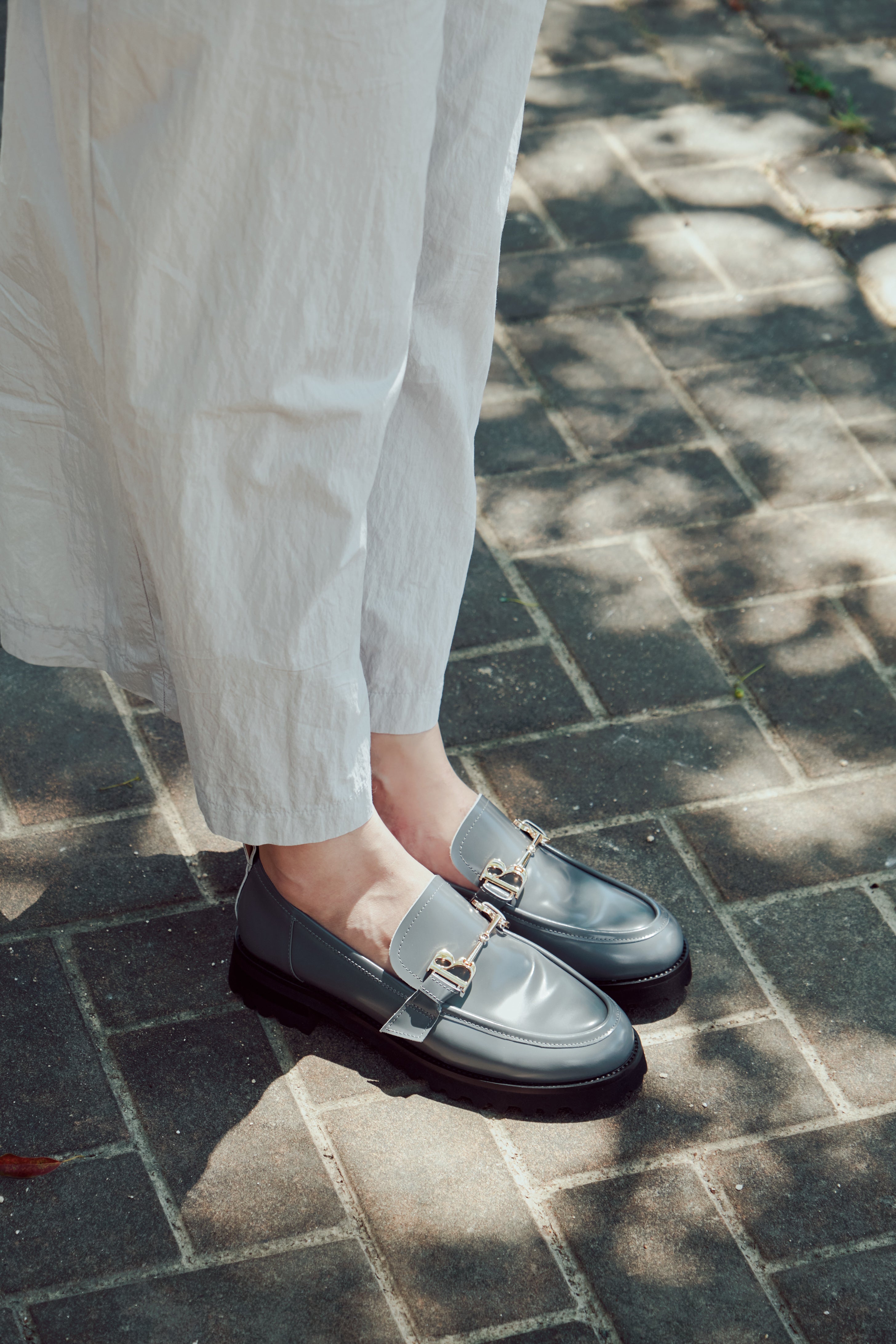 MYRA Loafers - Grey