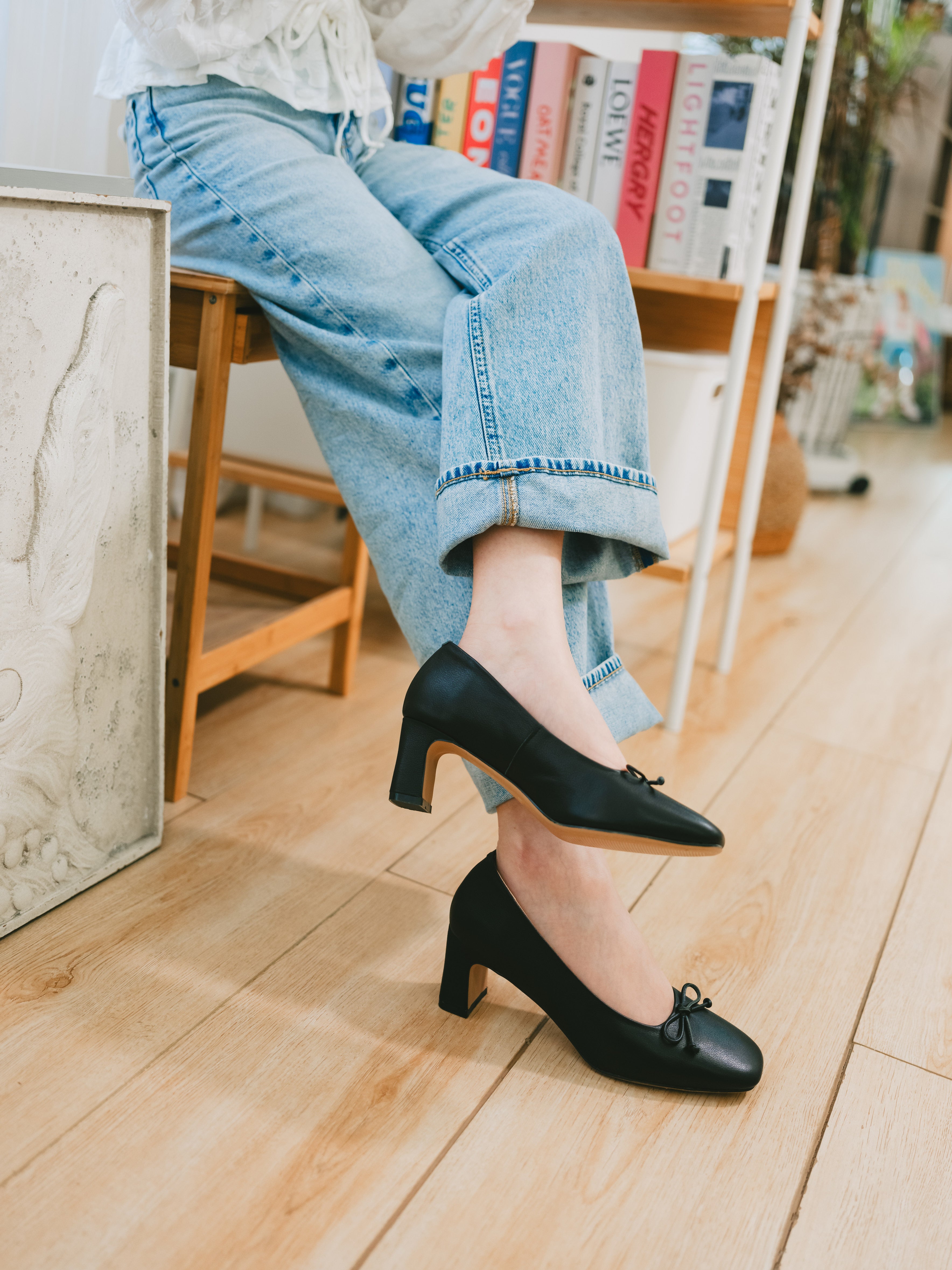 Abby Heels - Black (pre-order 2 weeks)