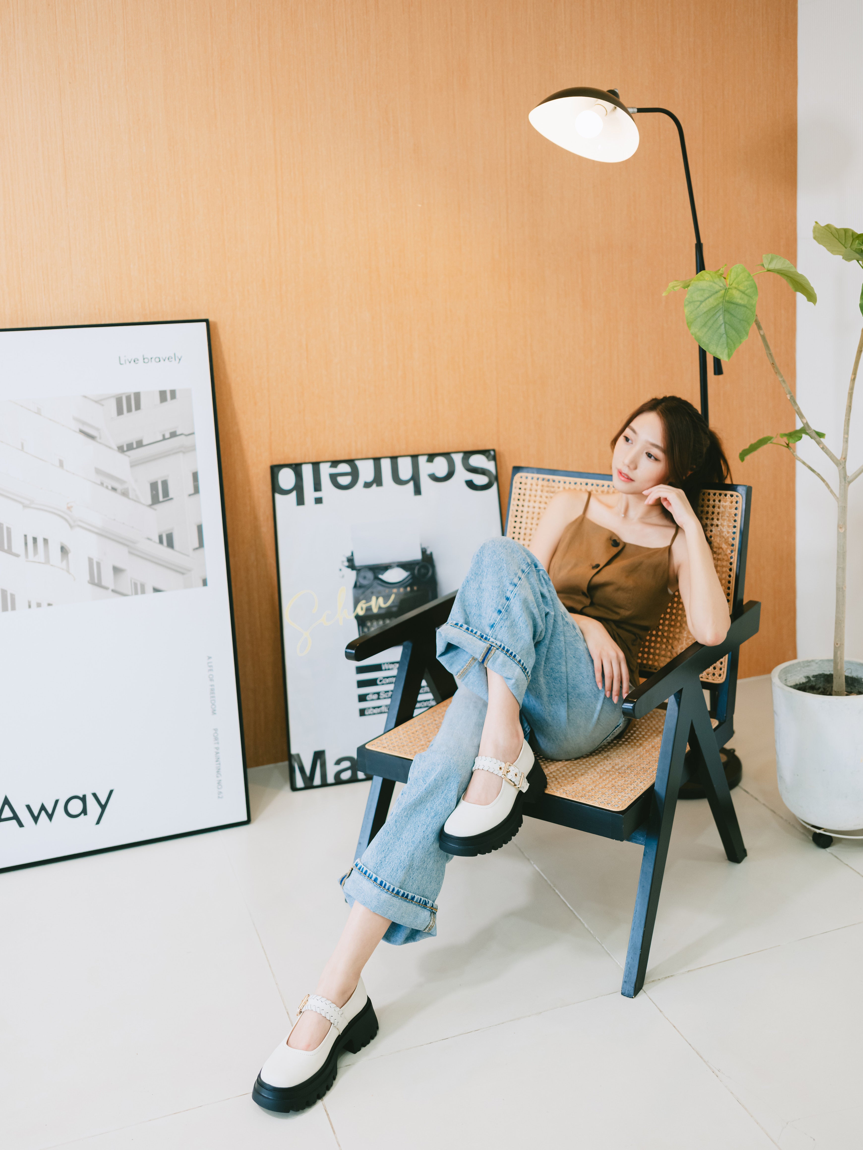 Kelley Loafers - White (pre-order 1-2 weeks)