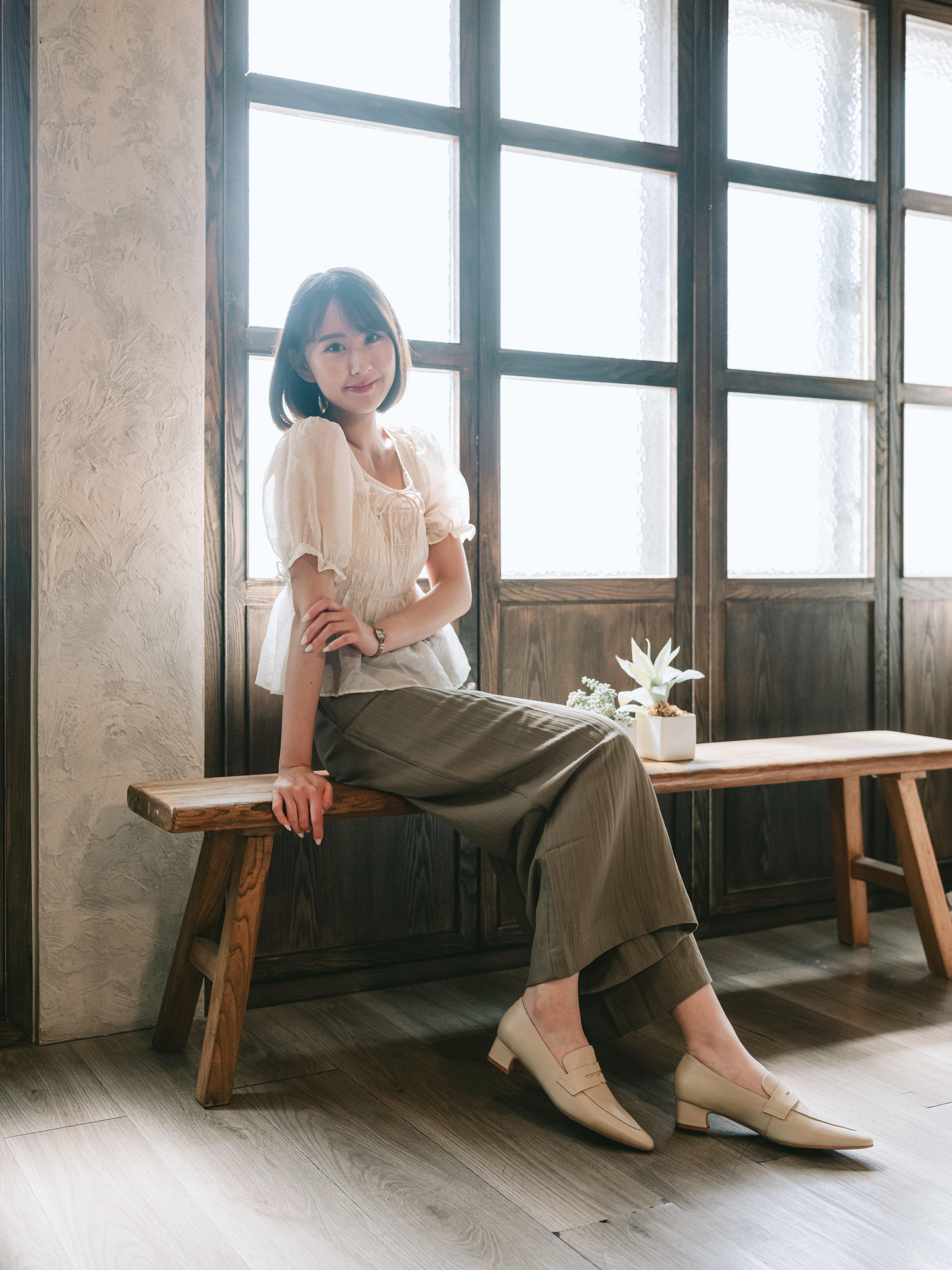 Ava Loafers - Beige