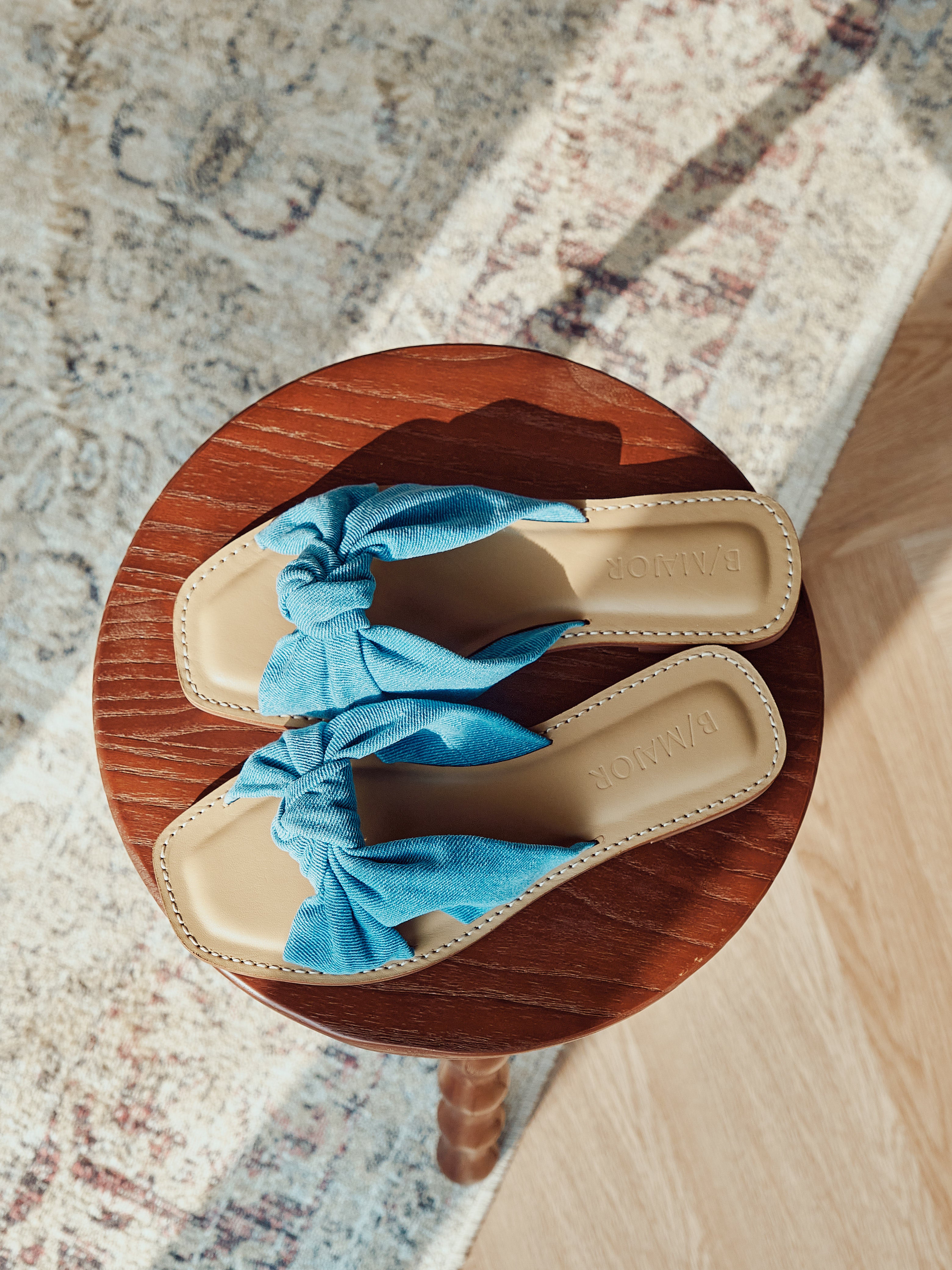 HILARY Sandals - Denim