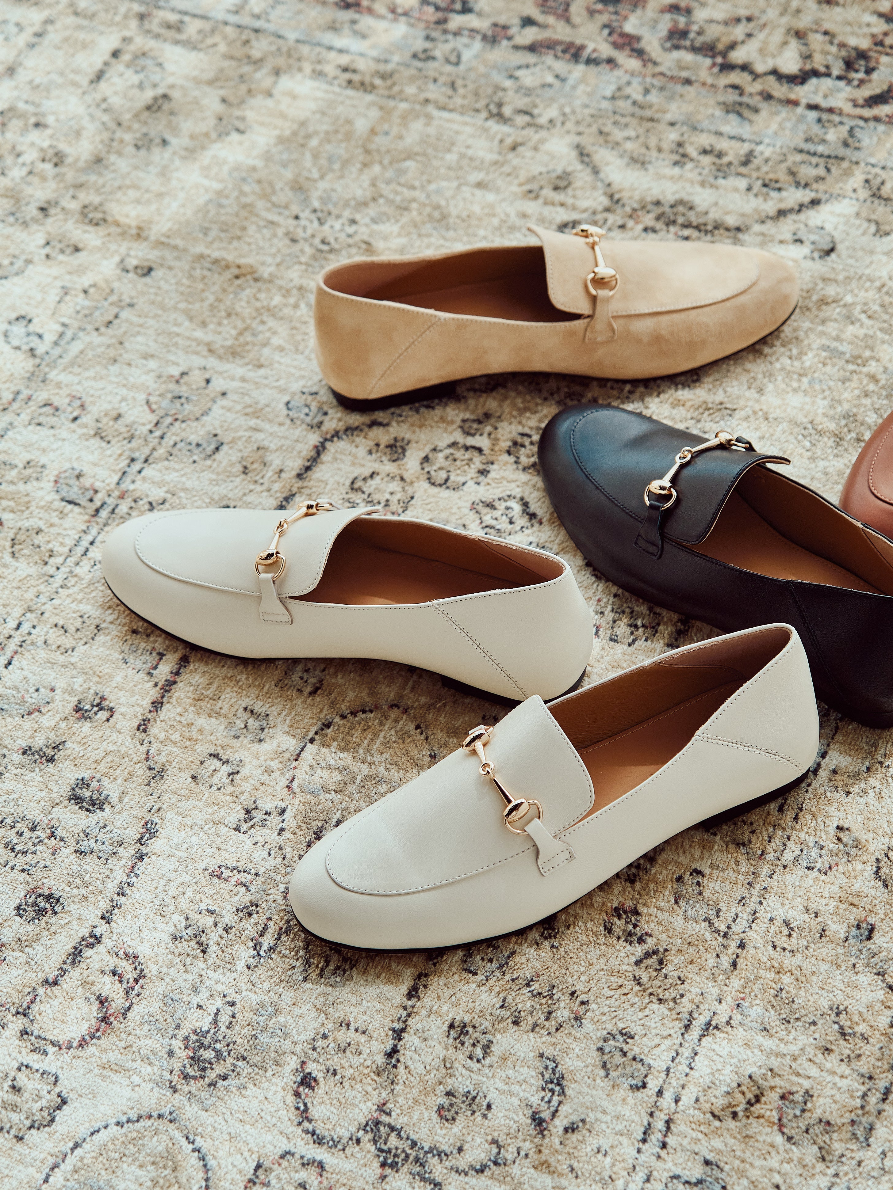 CLAIRE Loafers - White (pre-order 2 weeks)