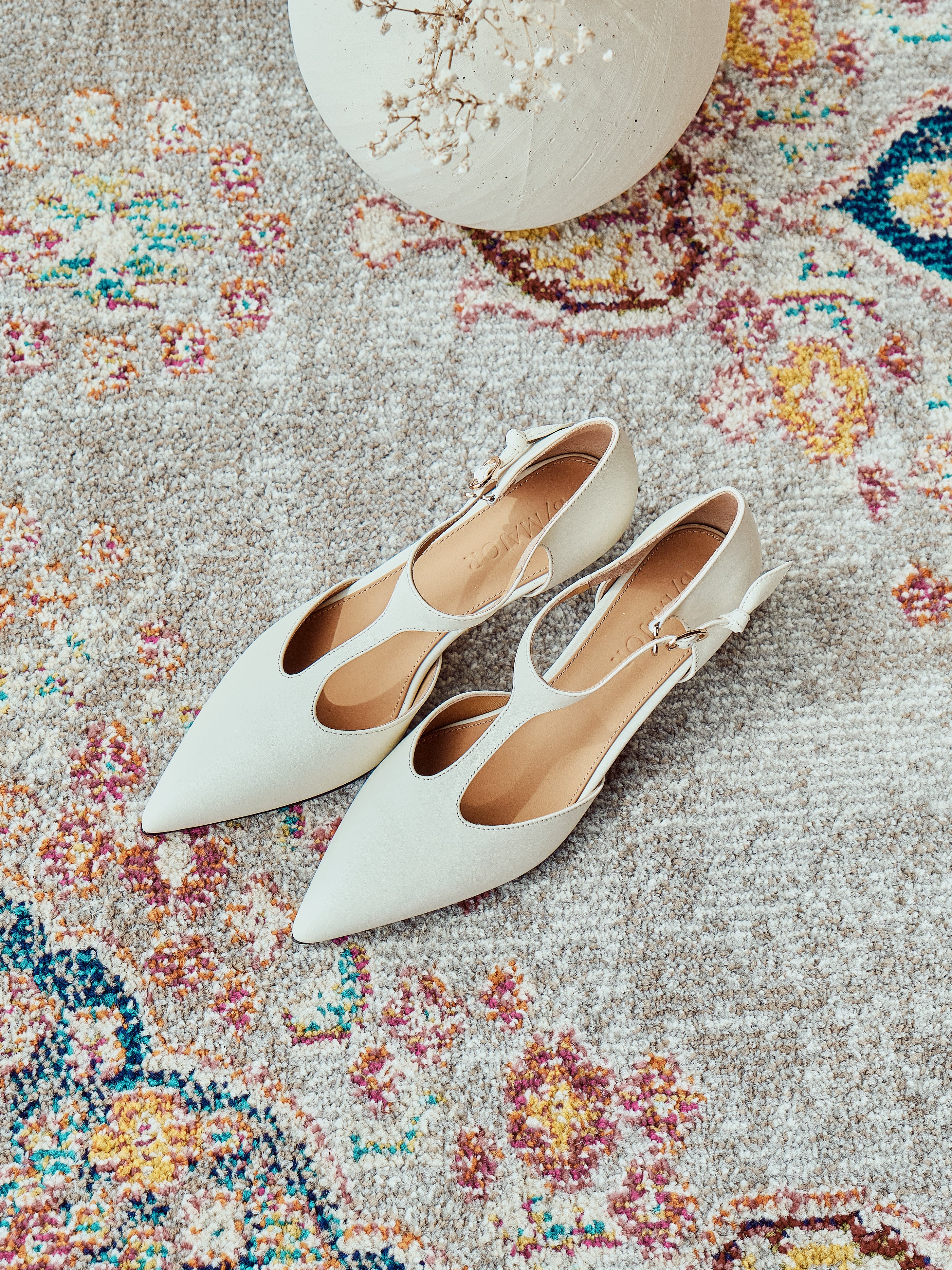 ESTELLA Heels - White (pre-order 2 weeks)