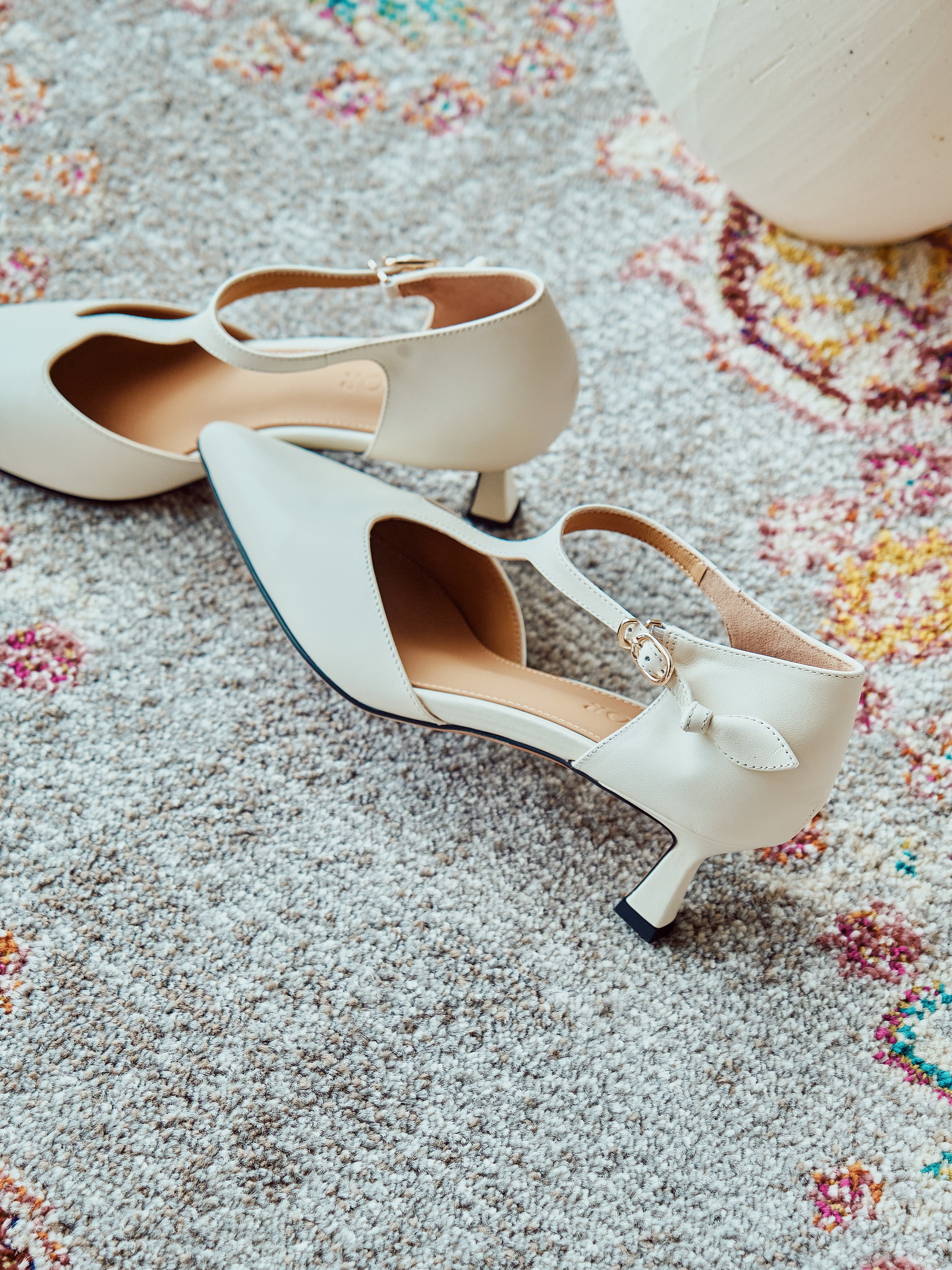 ESTELLA Heels - White (pre-order 2 weeks)