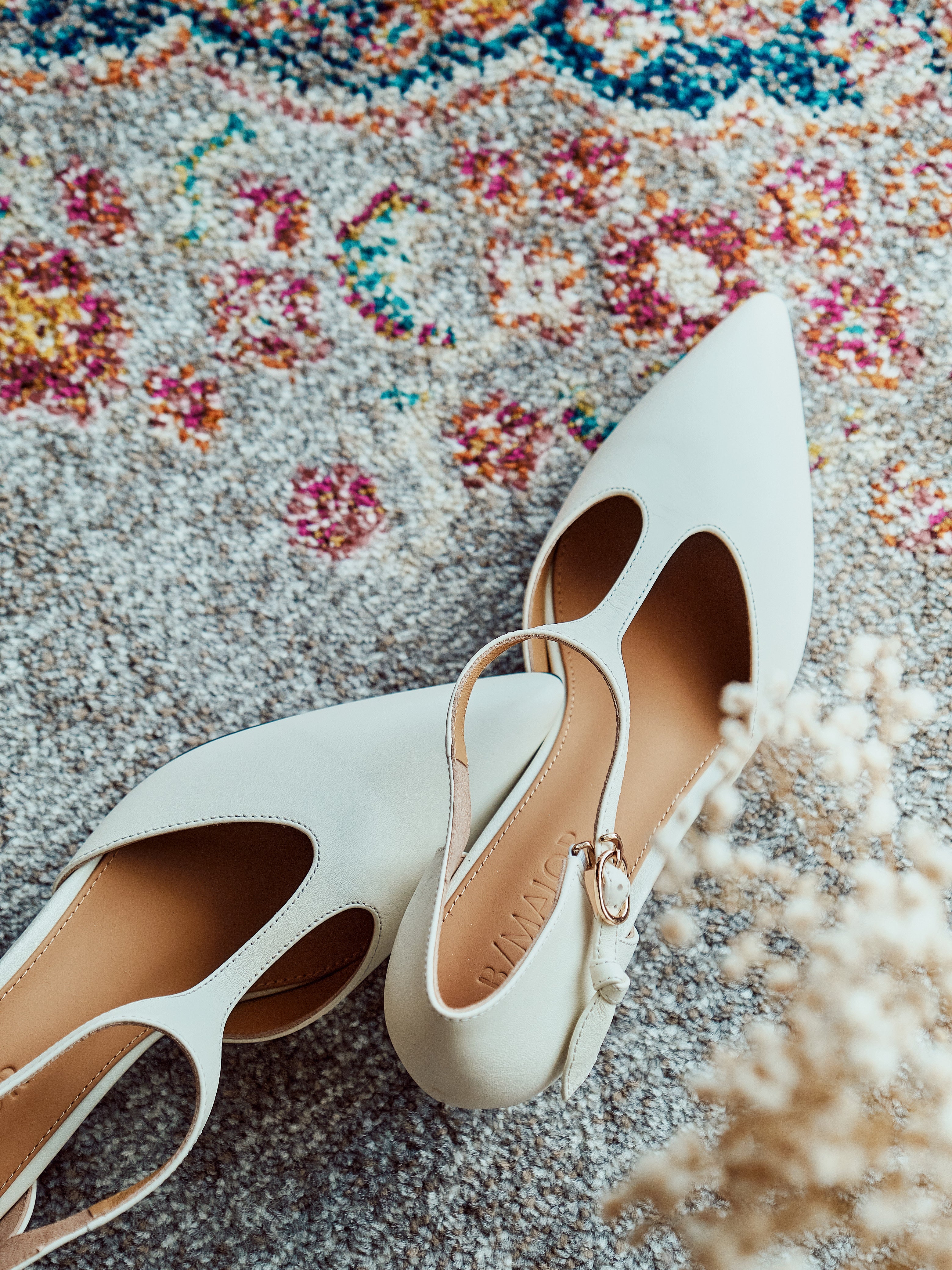 ESTELLA Heels - White (pre-order 2 weeks)