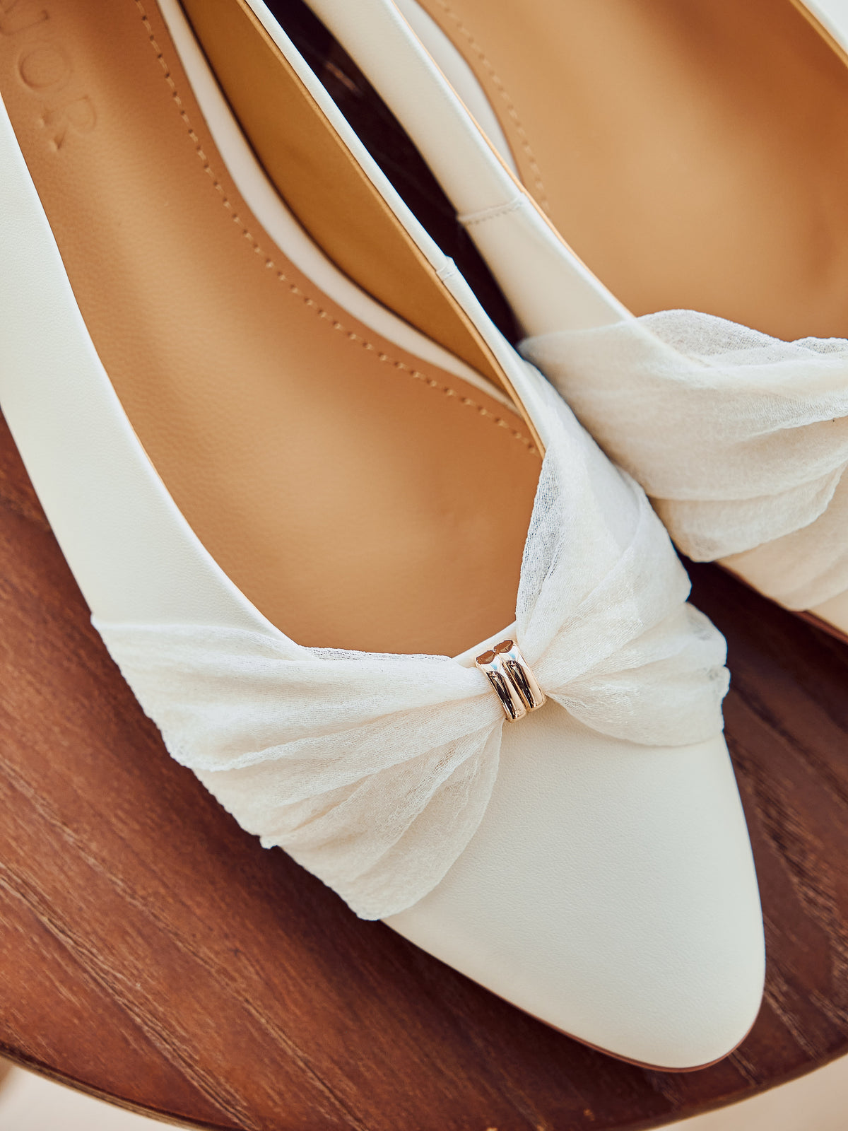 CANDICE Flats - White