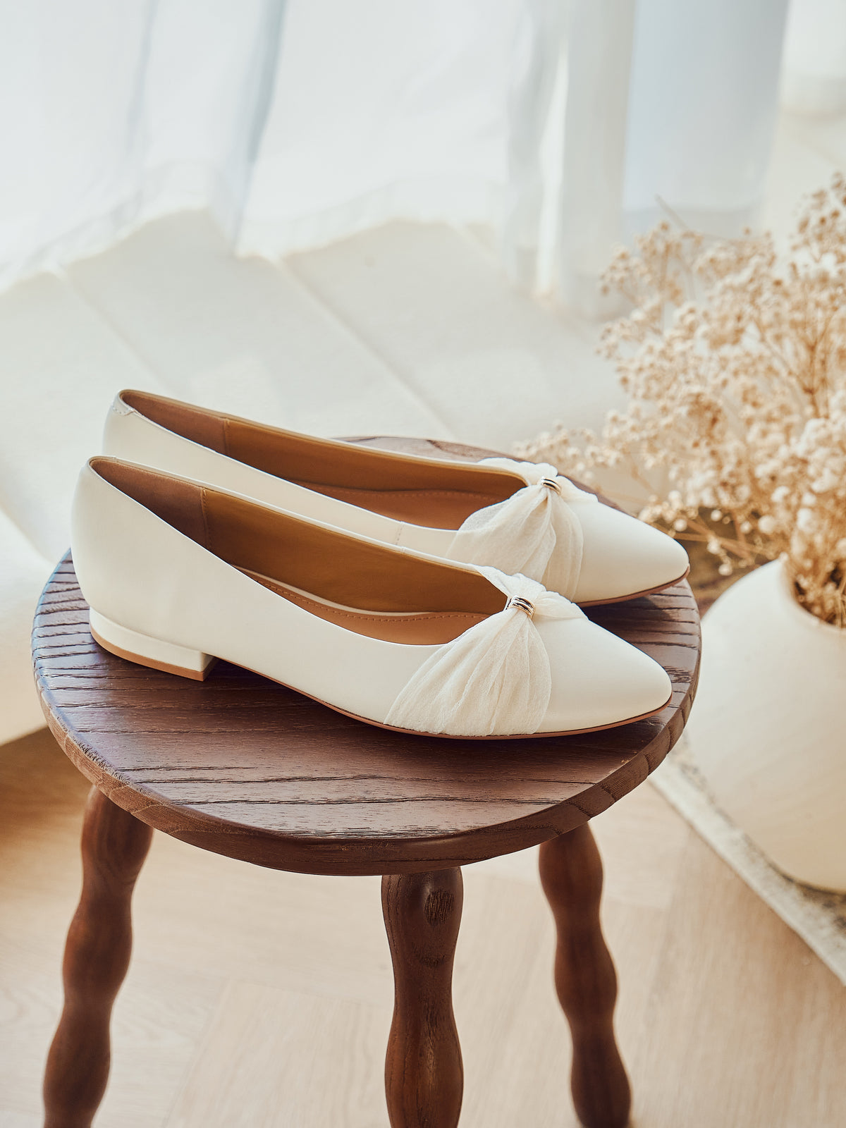 CANDICE Flats - White