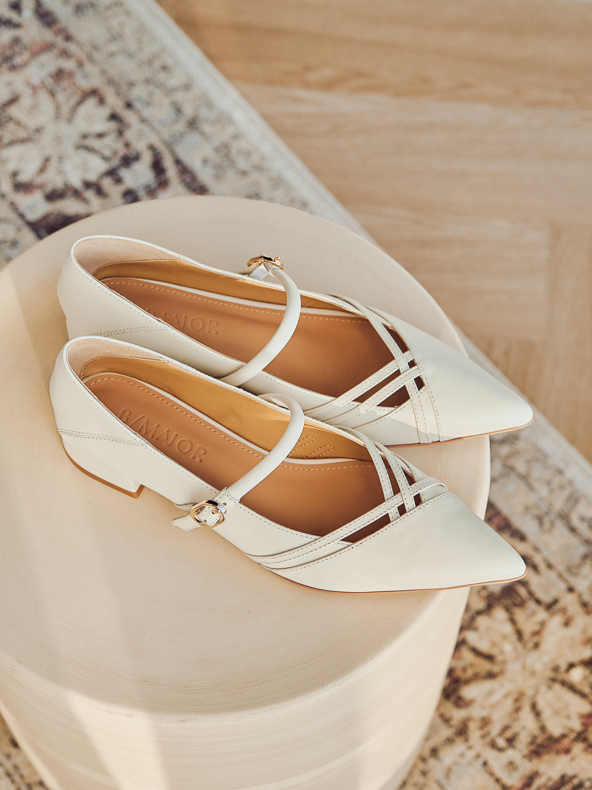 ✨GIANNA Flats - Special Edition (All White)