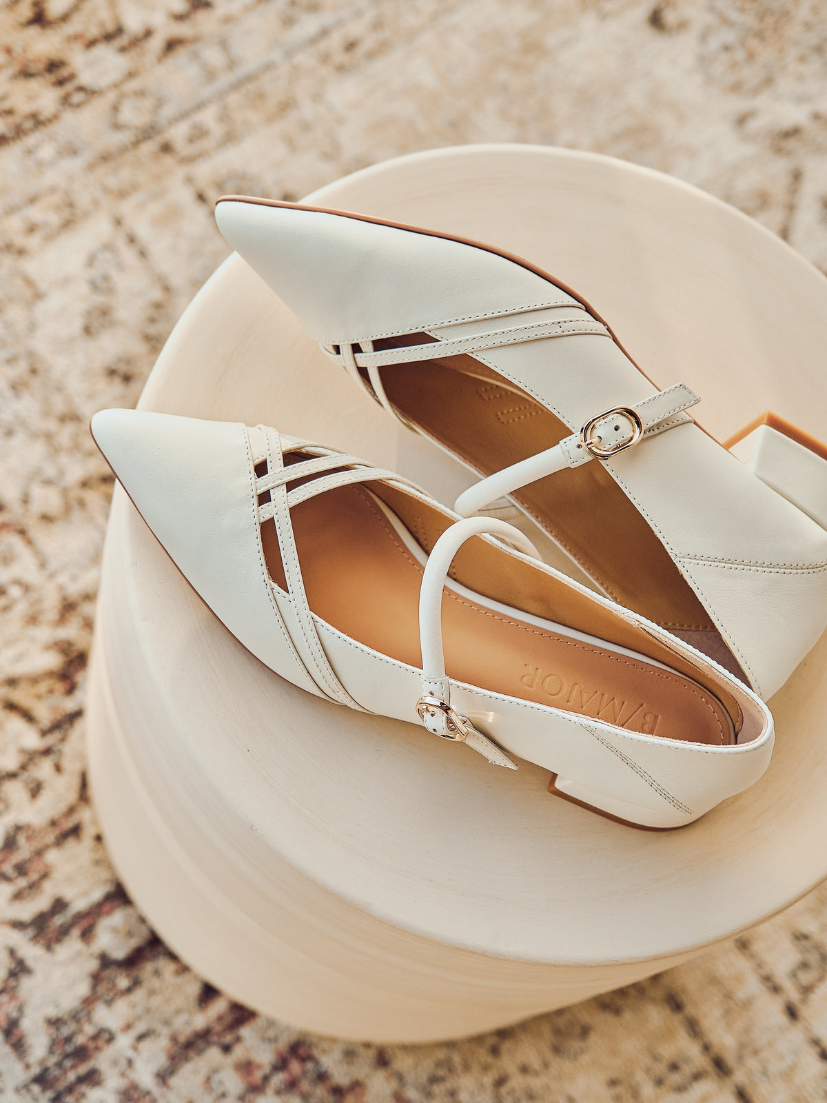 ✨GIANNA Flats - Special Edition (All White)