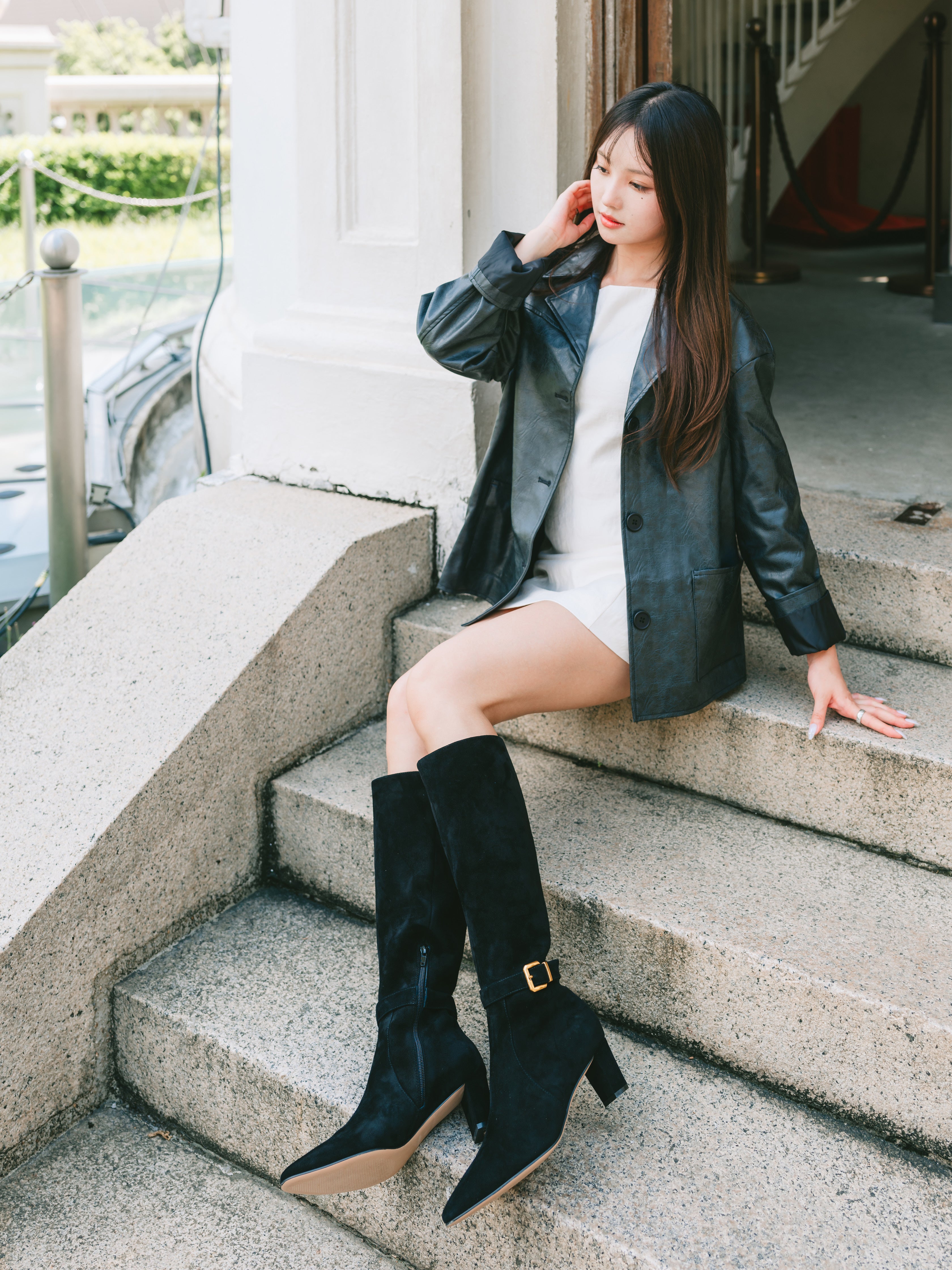 SYLVIA BOOTS - BLACK