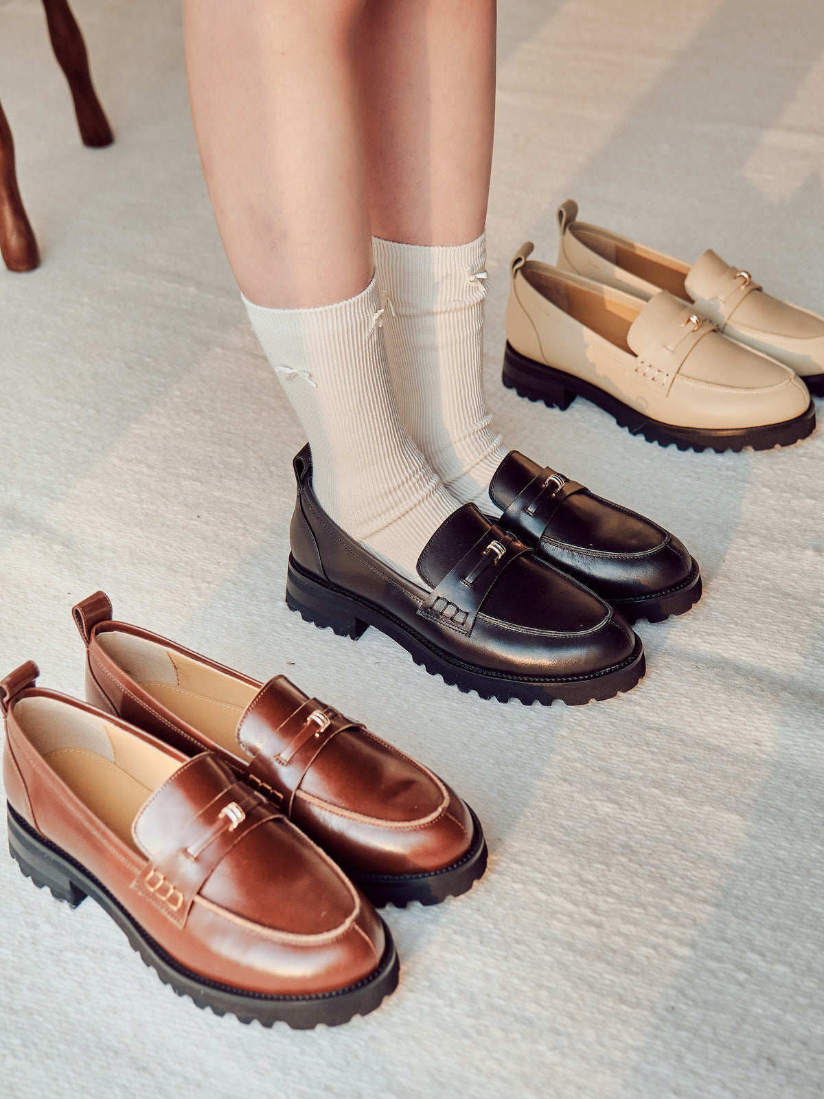 JACE Loafers - Grey (pre-order 2-3 weeks)
