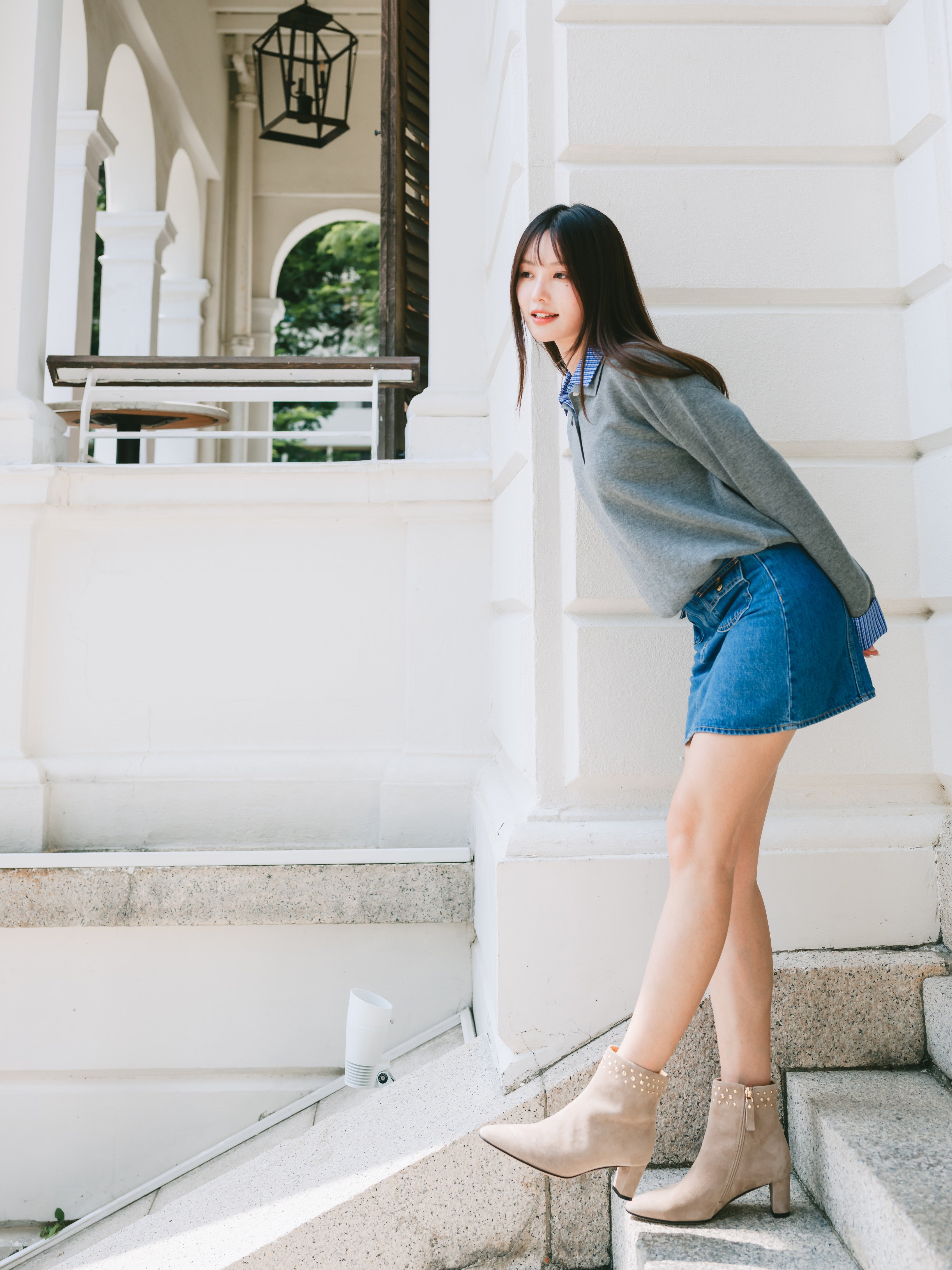 JOELLE BOOTS - BEIGE