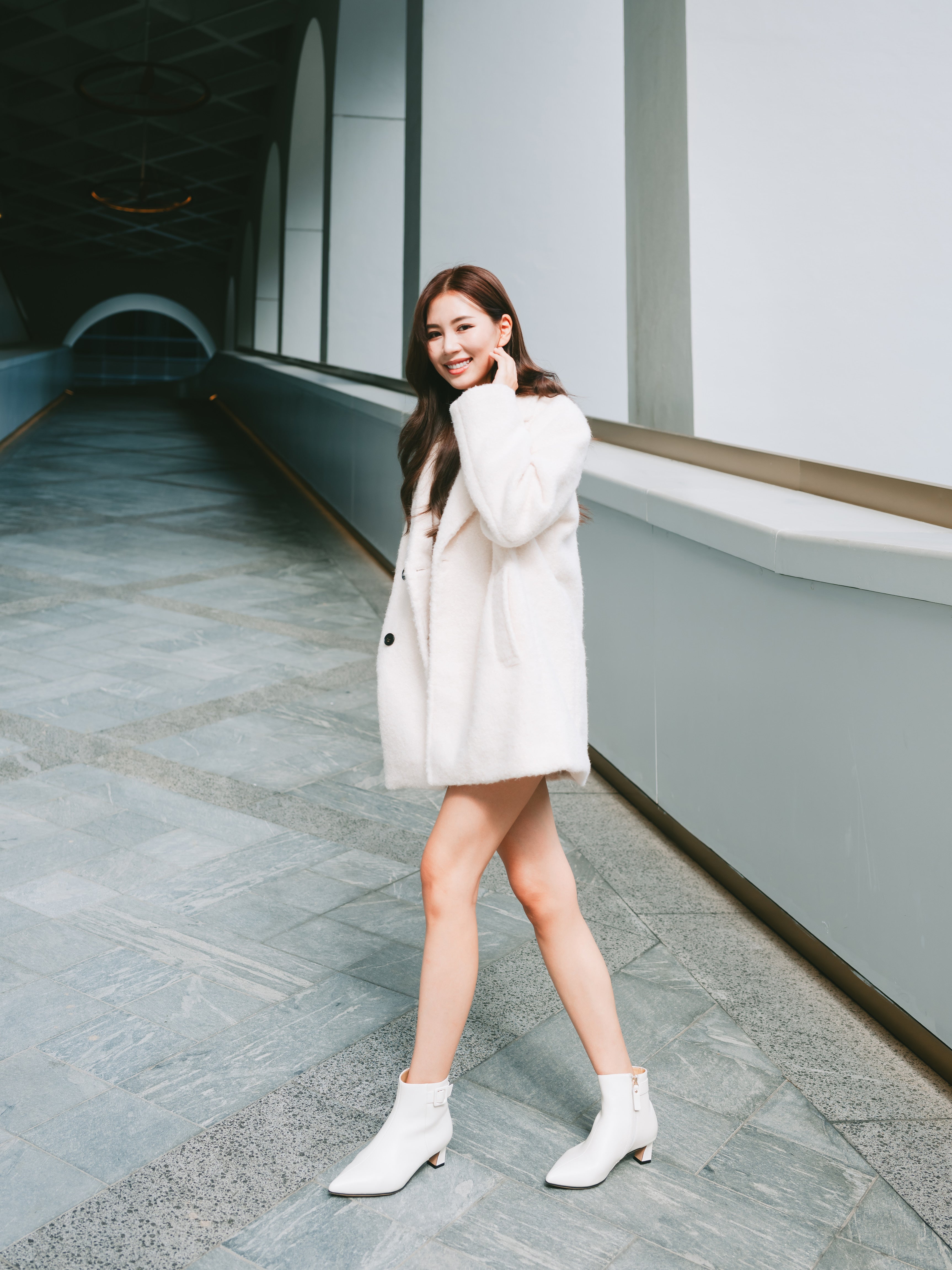 Jasmine Boots - White