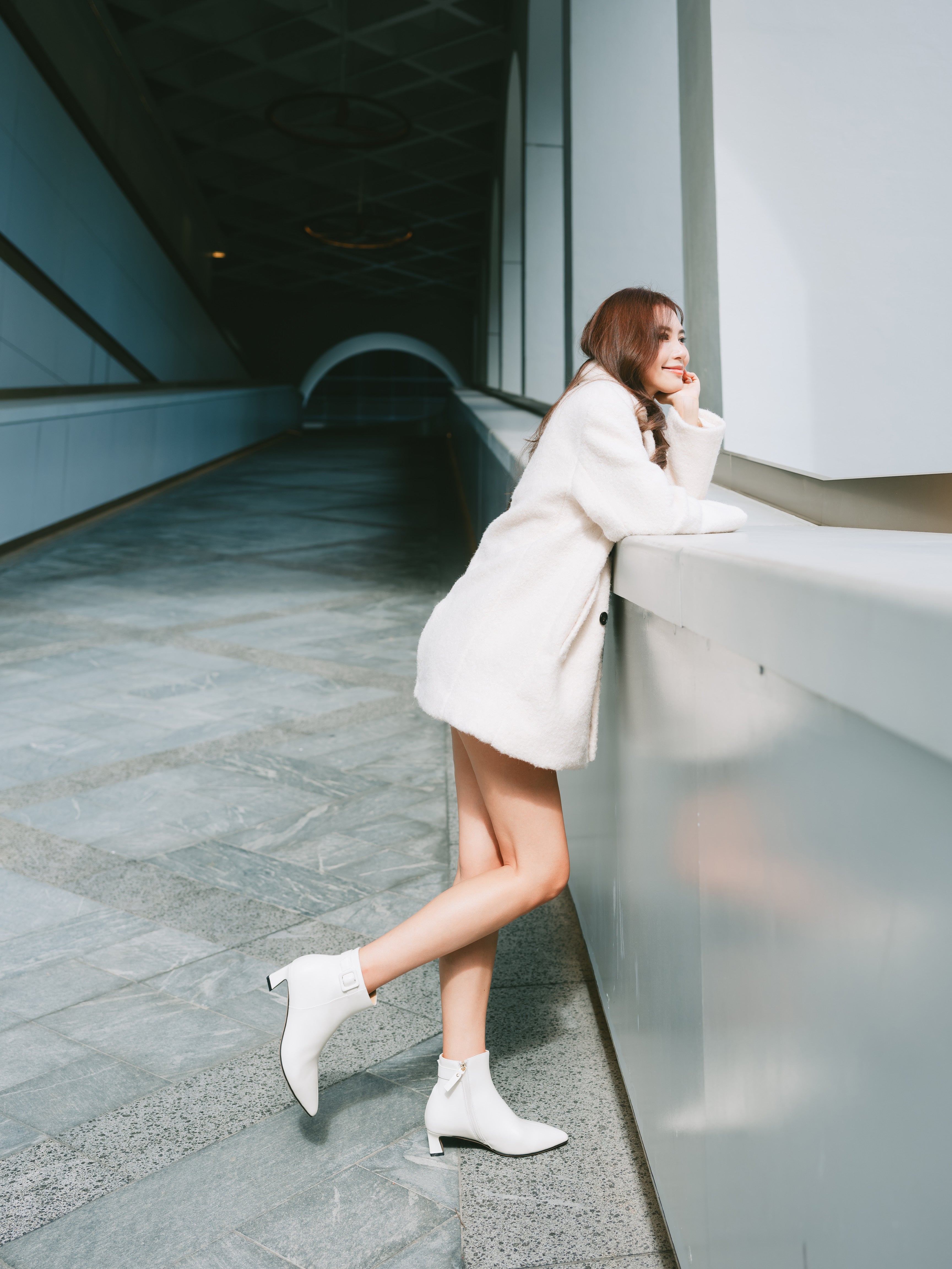 Jasmine Boots - White