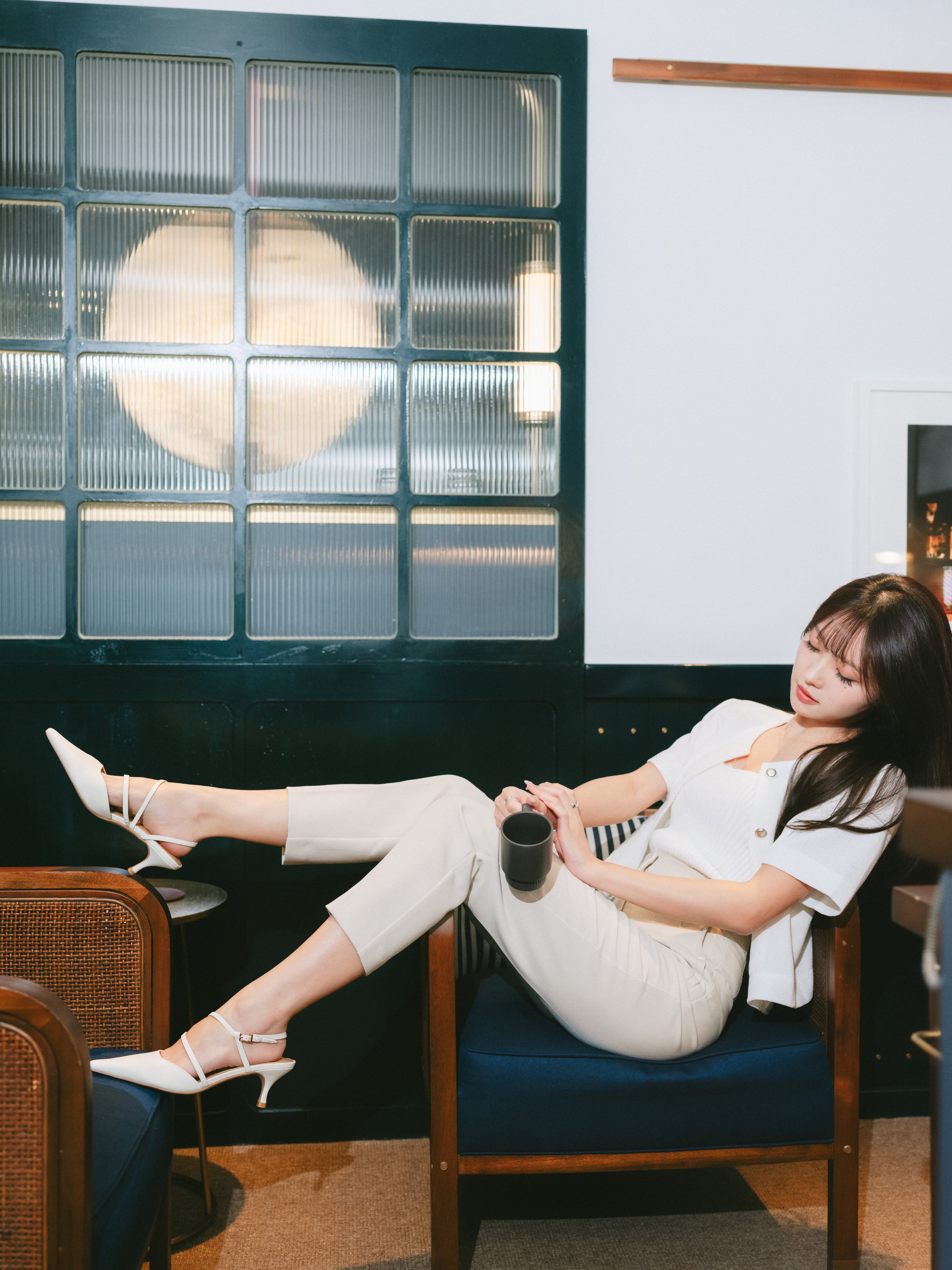 Vionne Heels - White