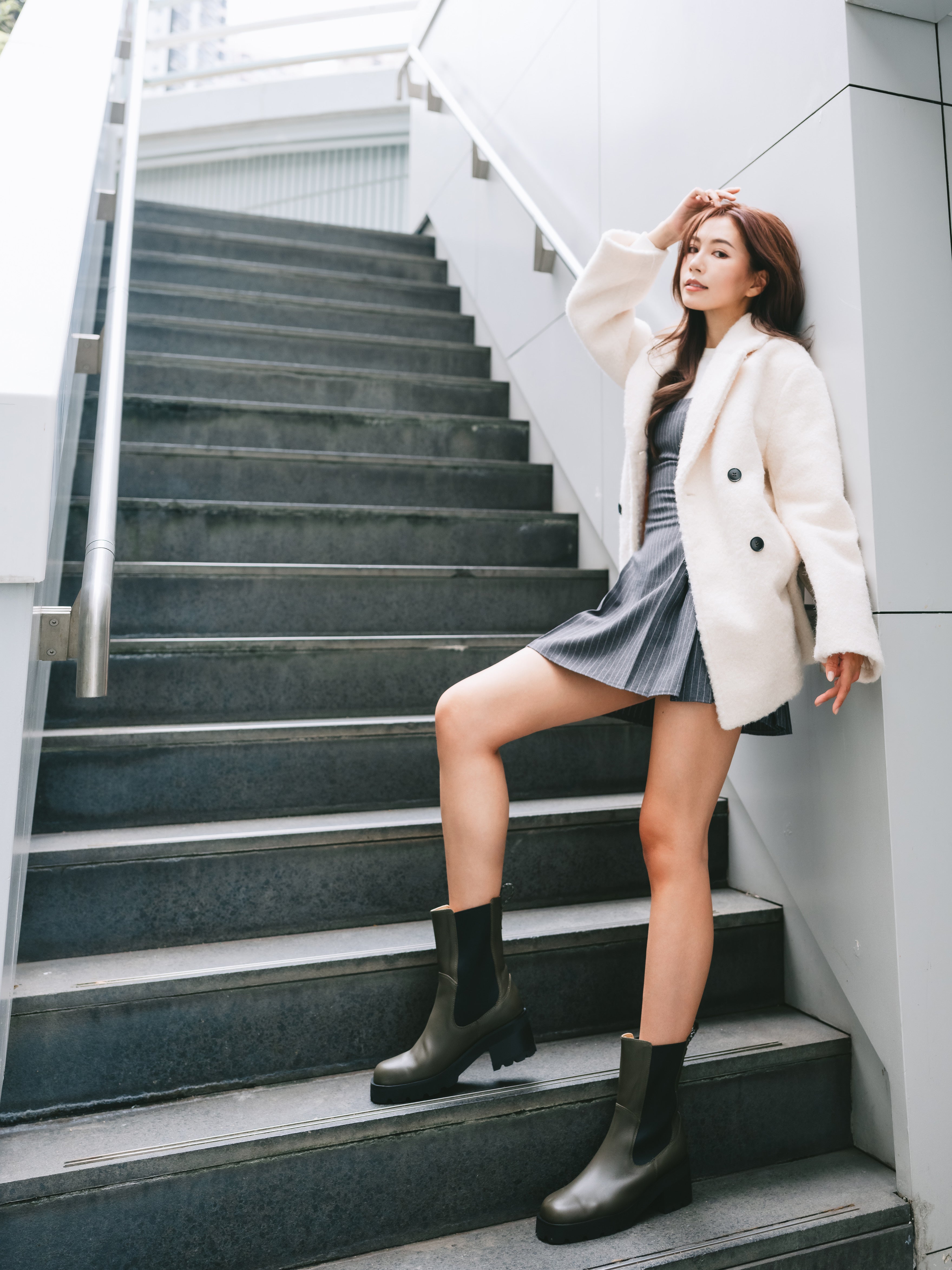 Carly Boots - Olive (pre-order 1-2 weeks)