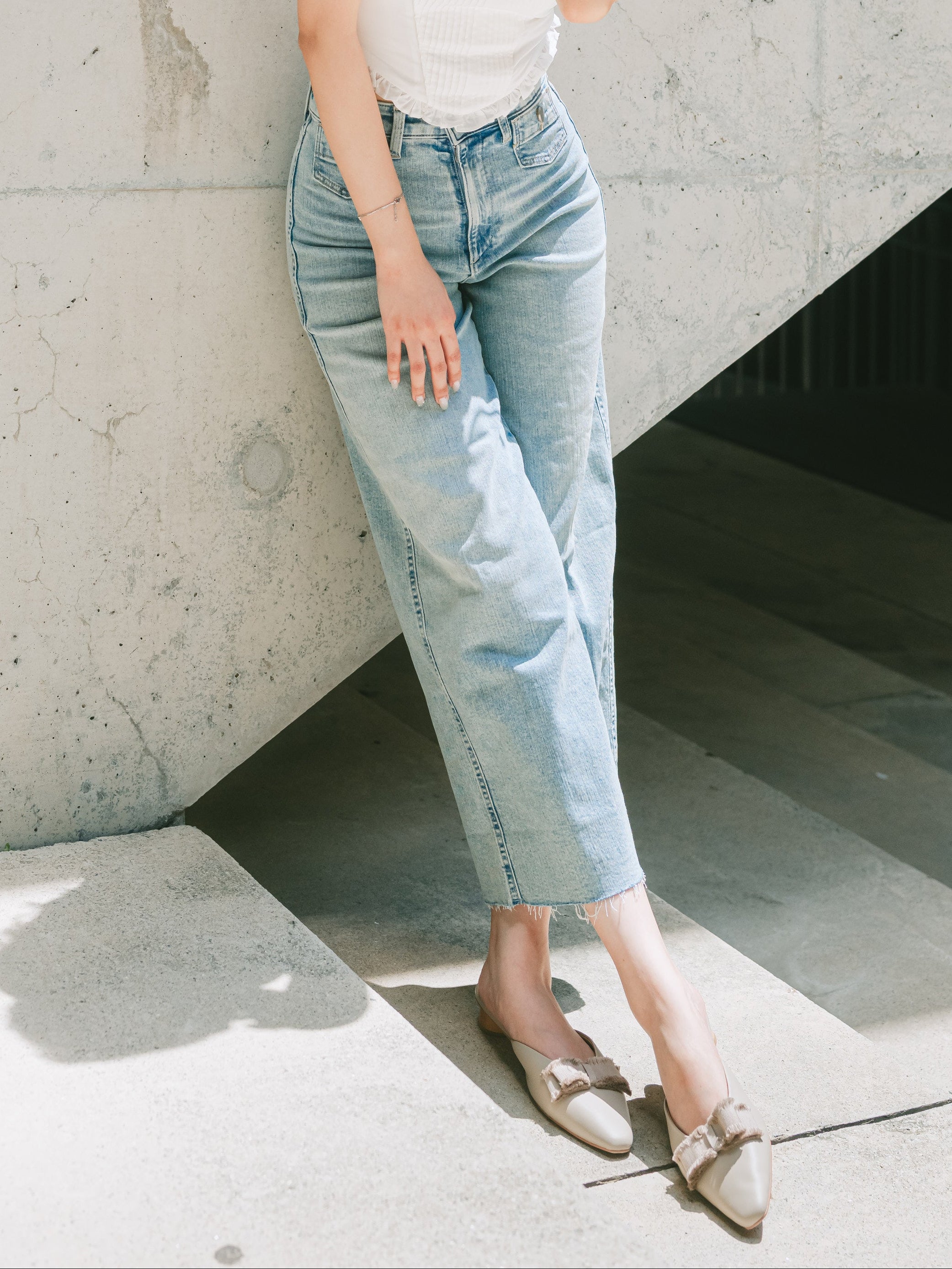 ASHLEY Mules - Grey