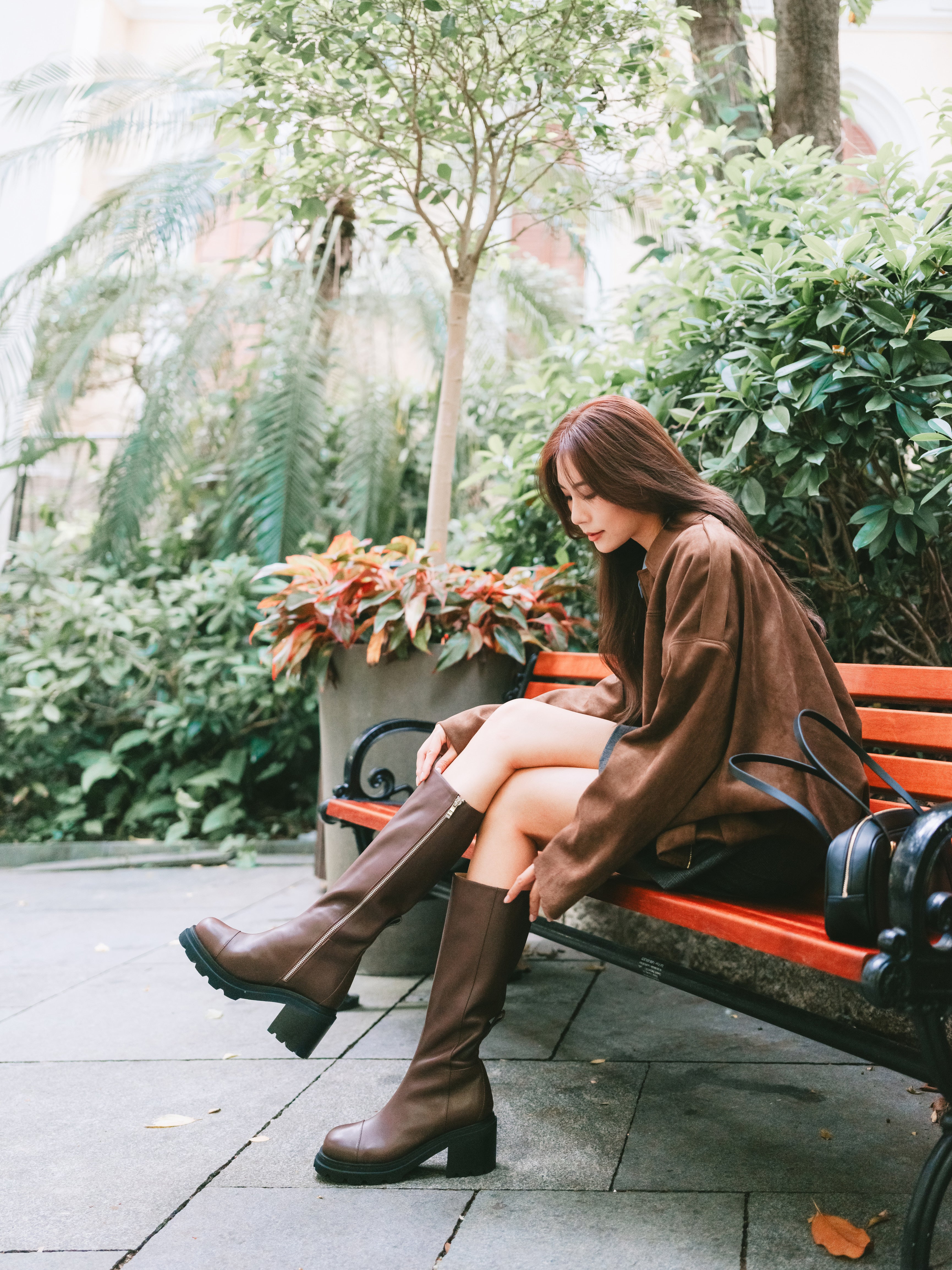 KENSLEY BOOTS - BROWN