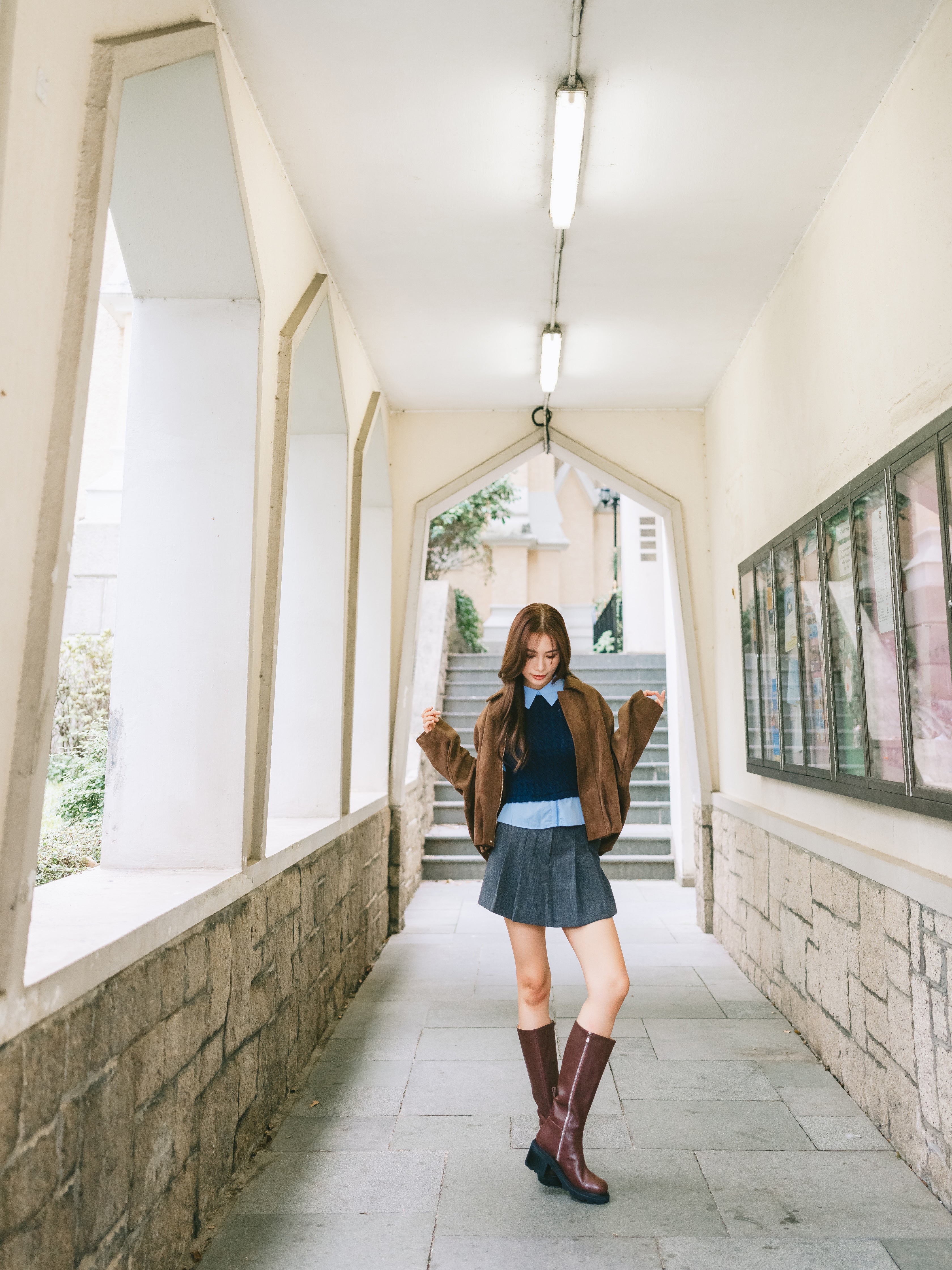 KENSLEY BOOTS - BROWN