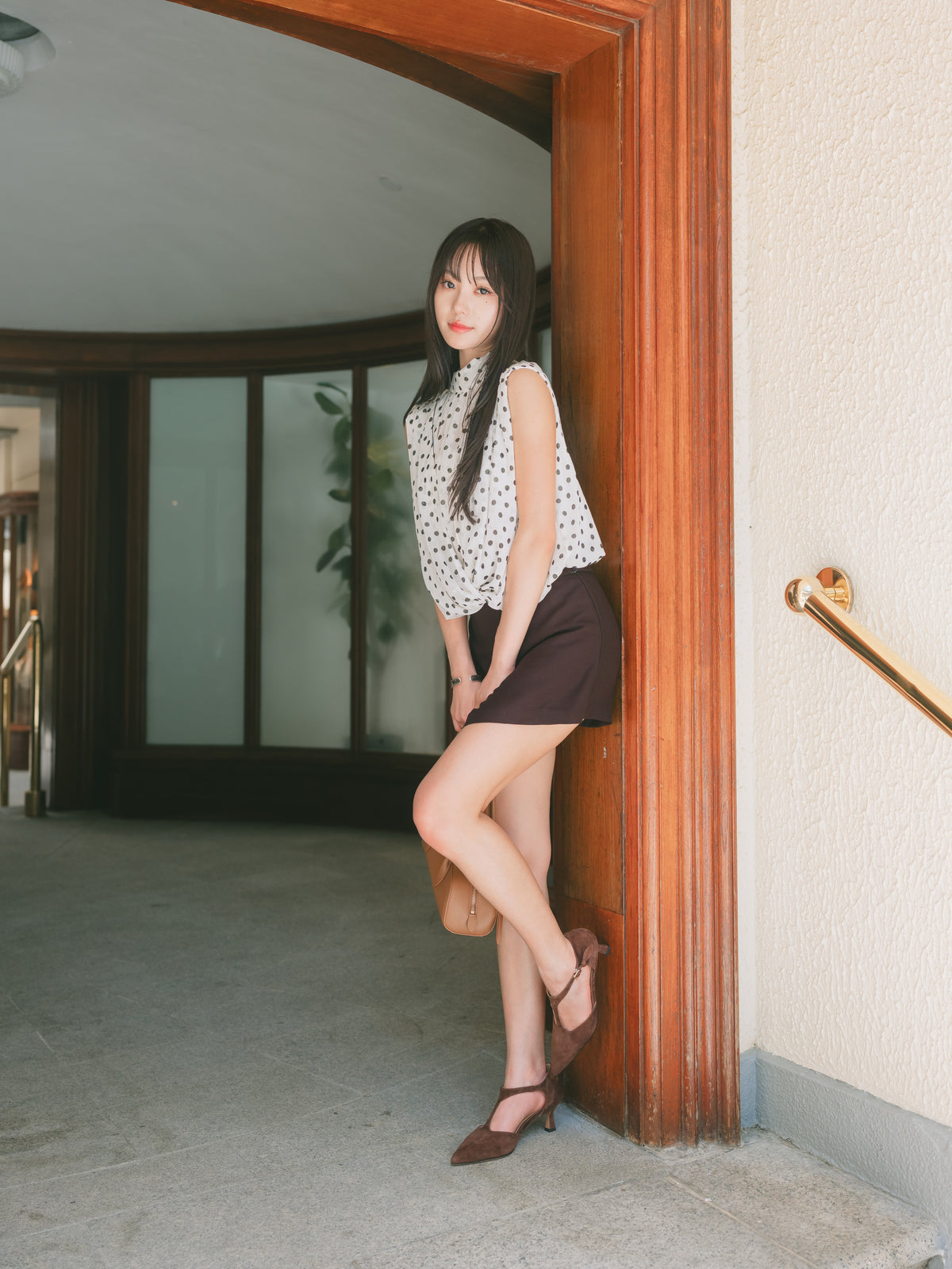 ESTELLA Heels - Brown Suede