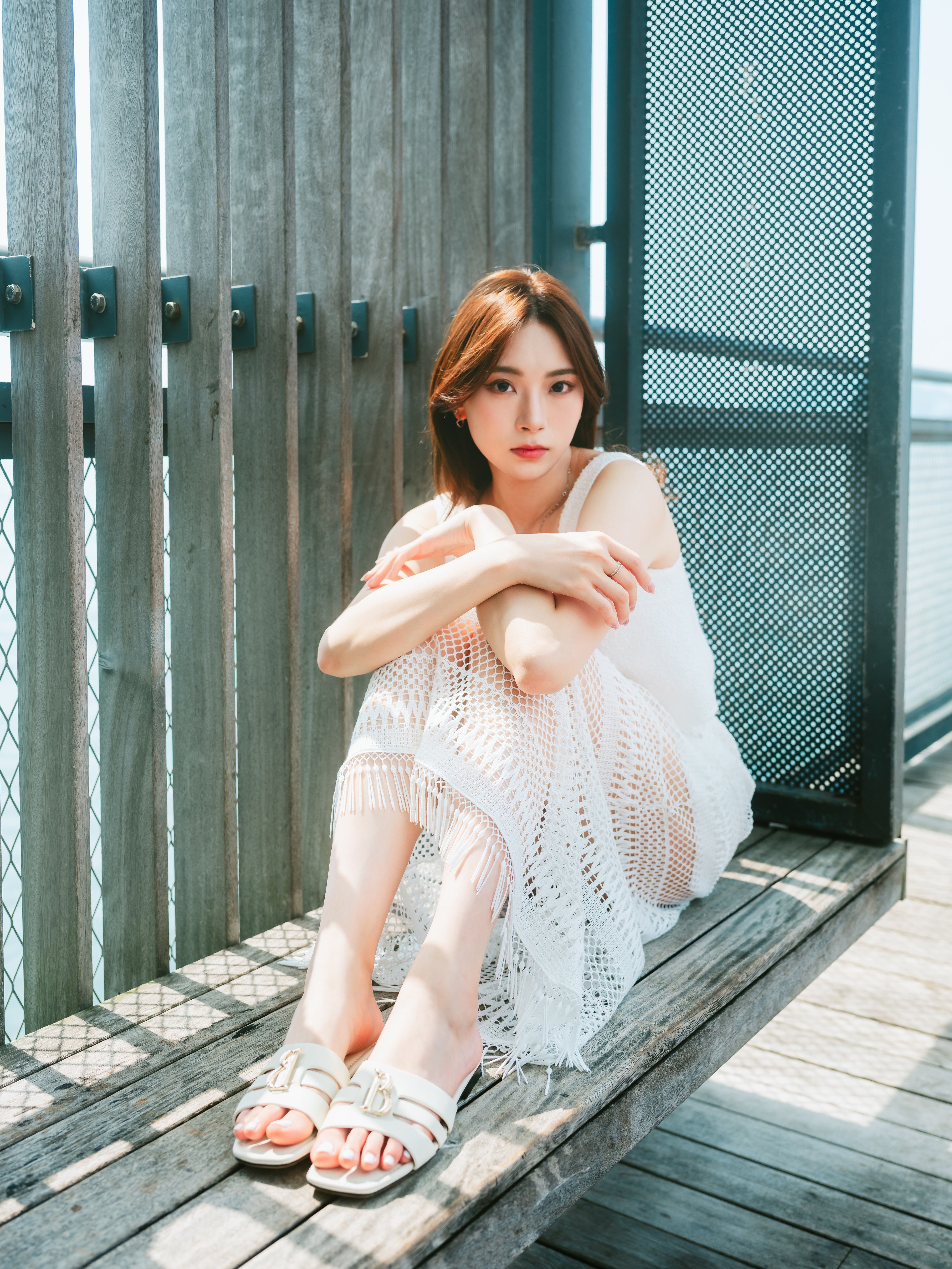 AVYLN Sandals - White